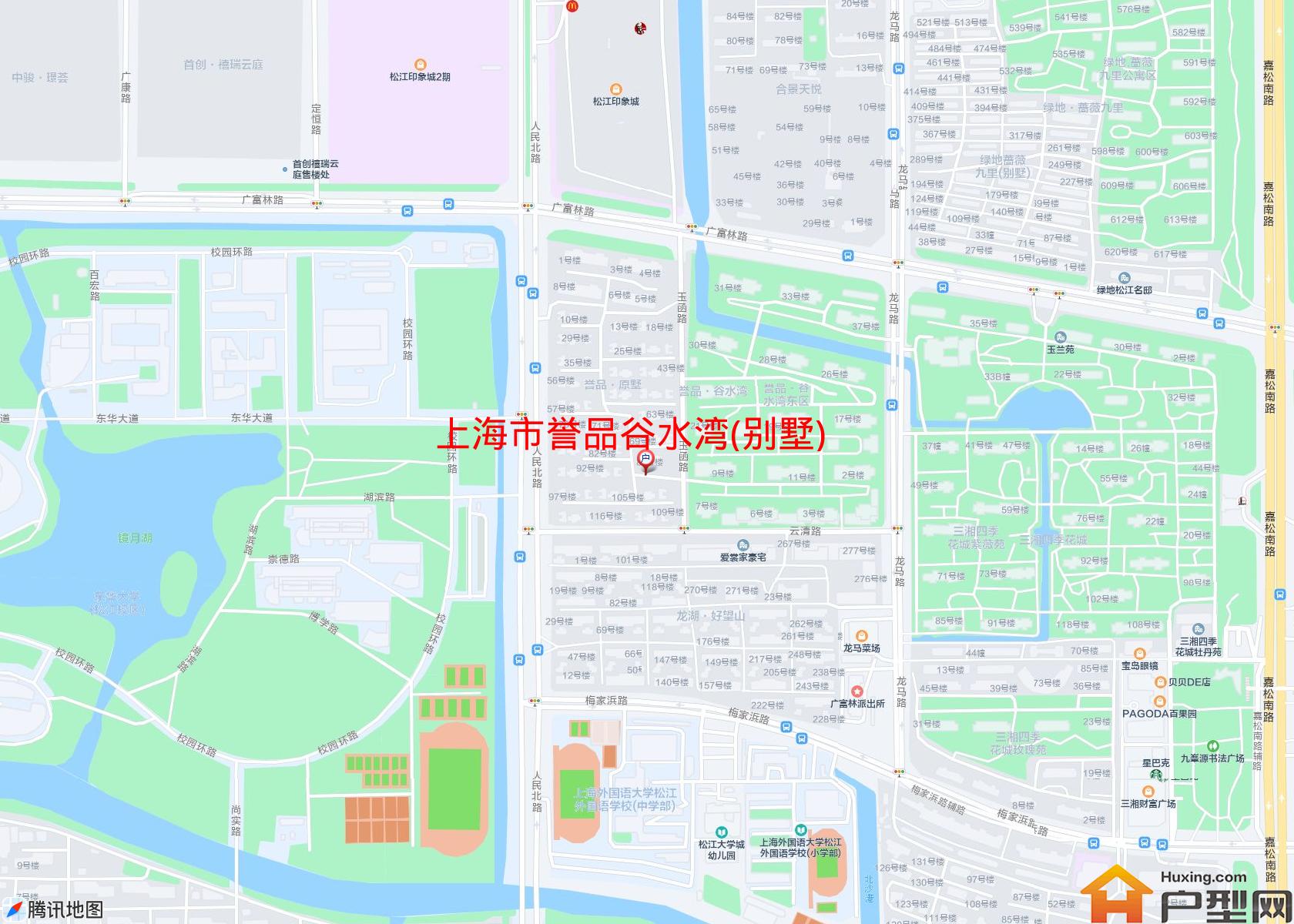 誉品谷水湾(别墅)小区 - 户型网