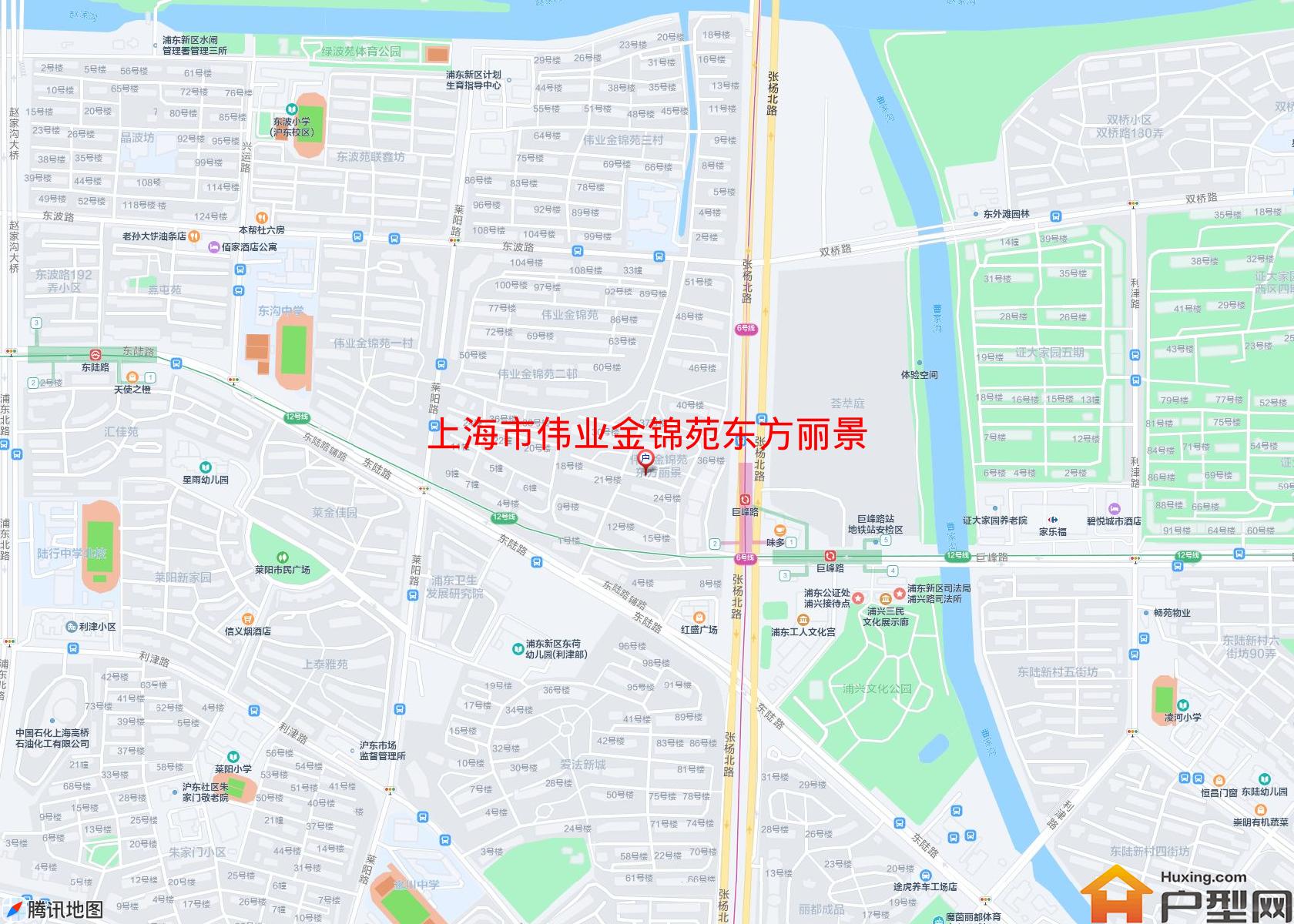 伟业金锦苑东方丽景小区 - 户型网
