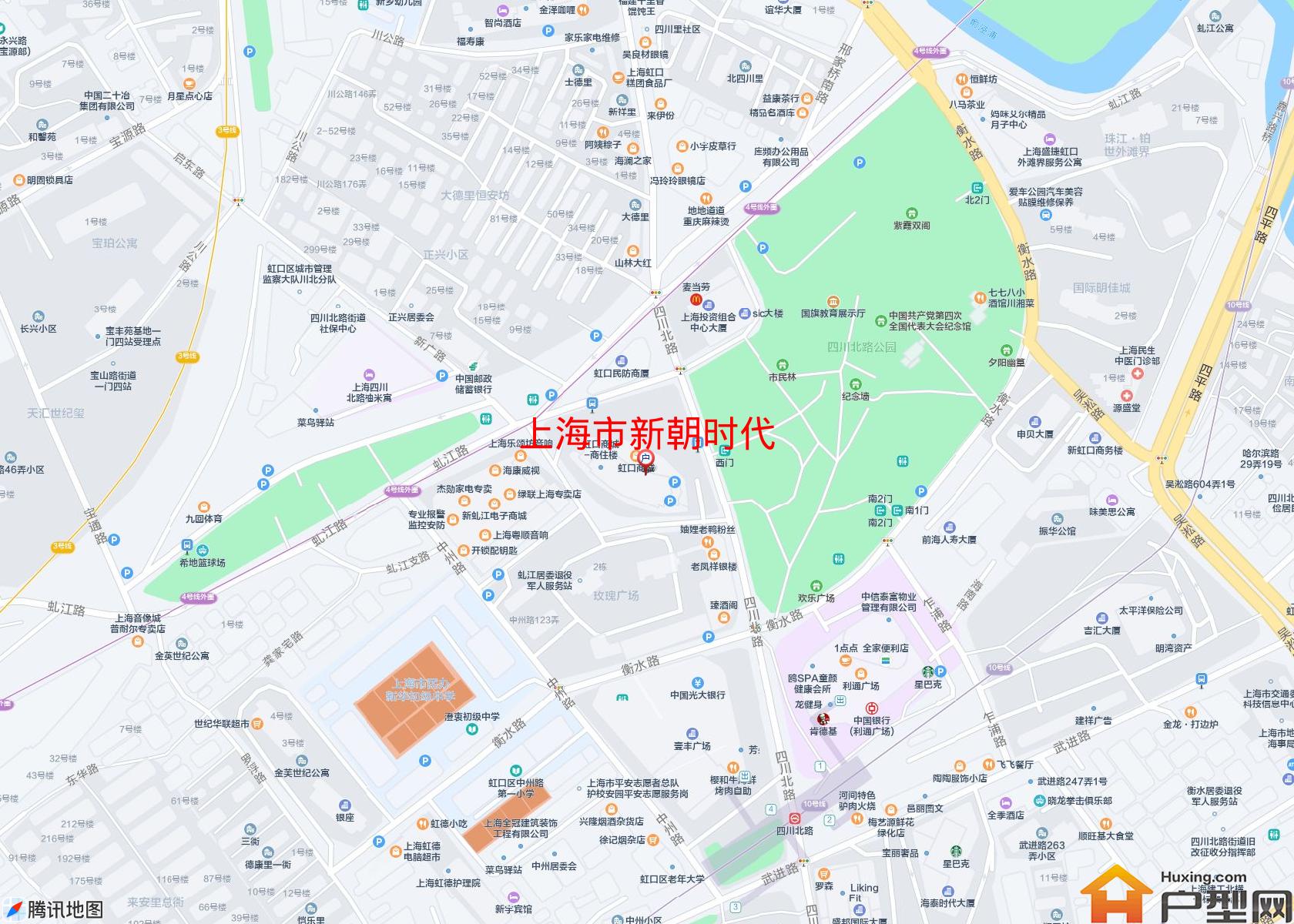 新朝时代小区 - 户型网