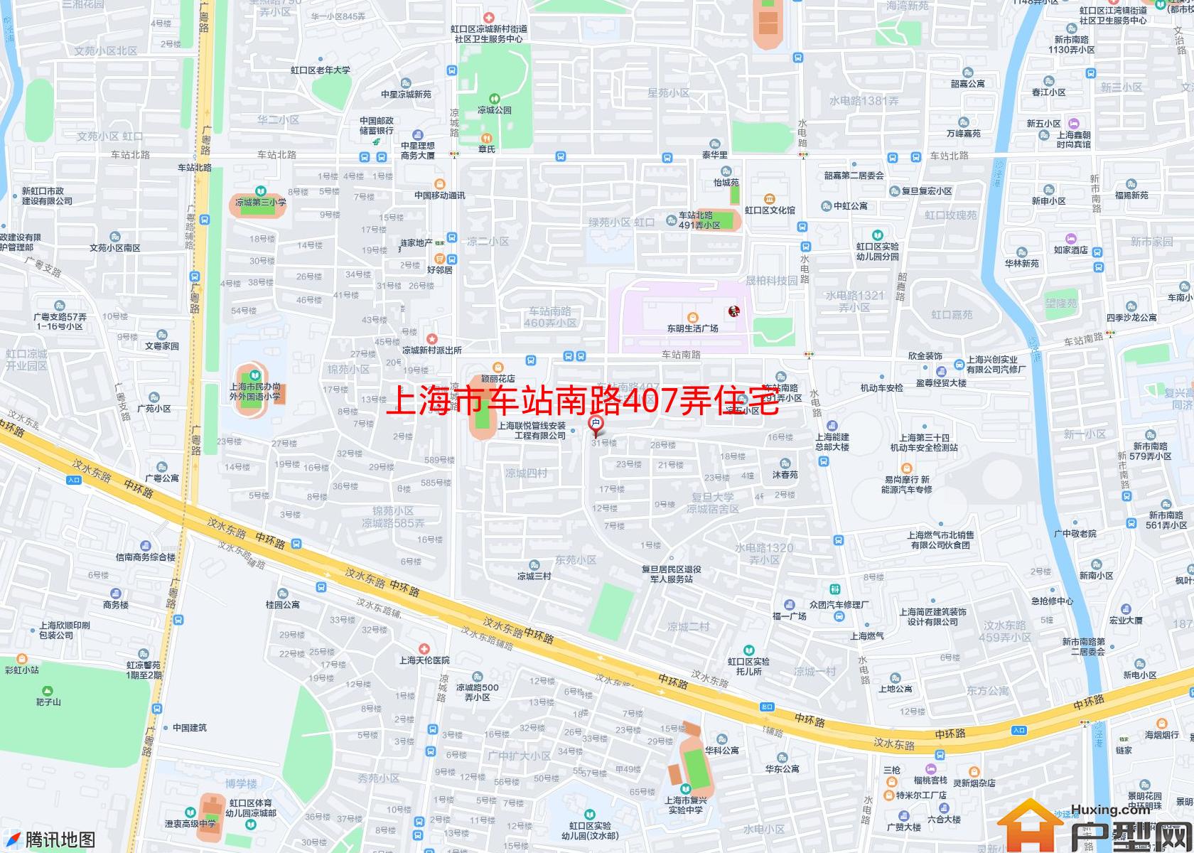 车站南路407弄住宅小区小区 - 户型网