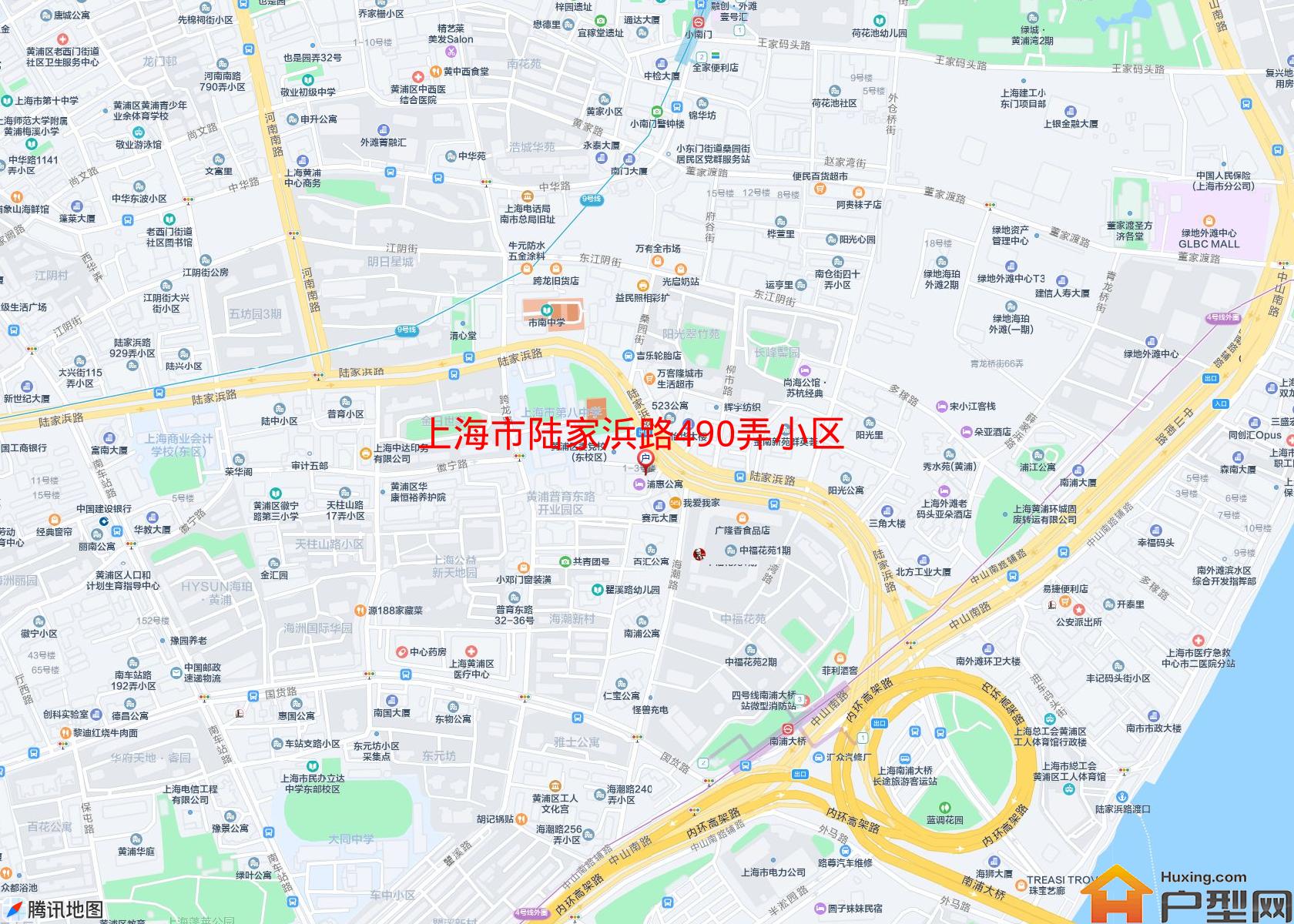 陆家浜路490弄小区小区 - 户型网