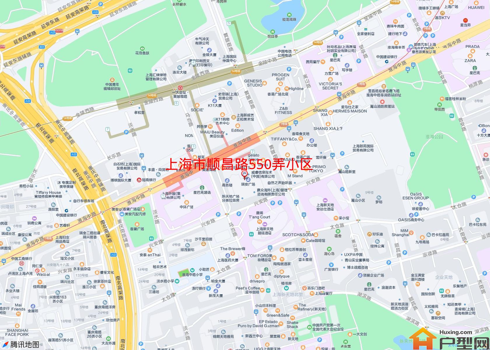 顺昌路550弄小区小区 - 户型网