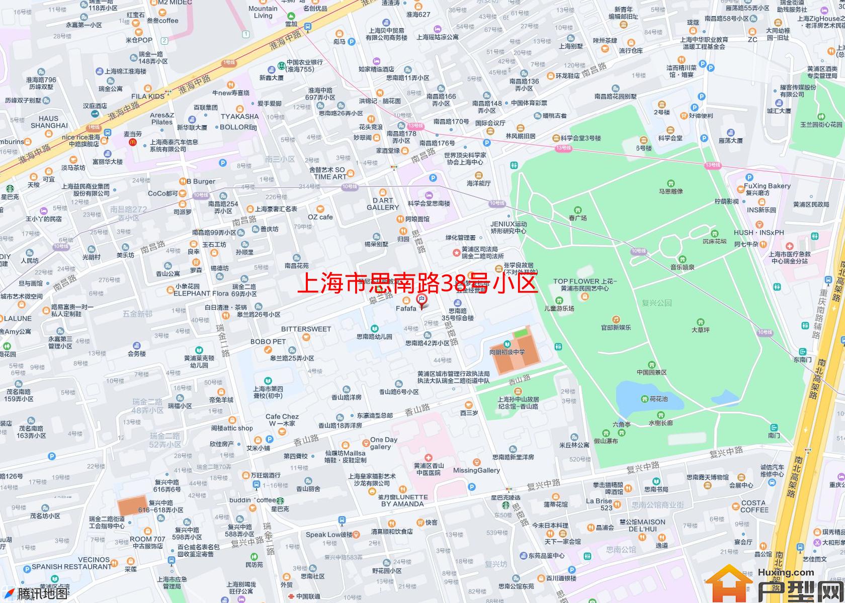 思南路38号小区小区 - 户型网