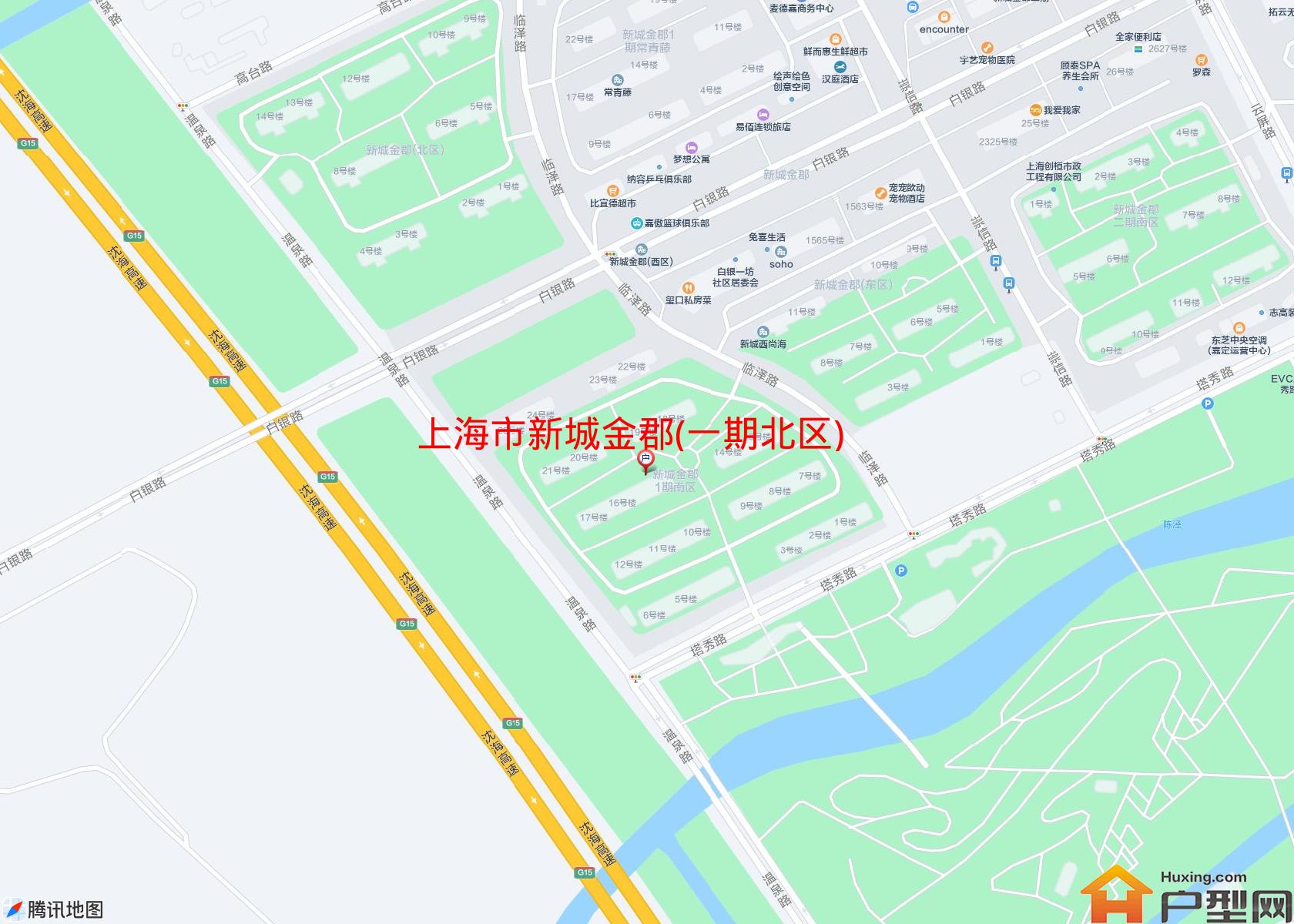 新城金郡(一期北区)小区 - 户型网