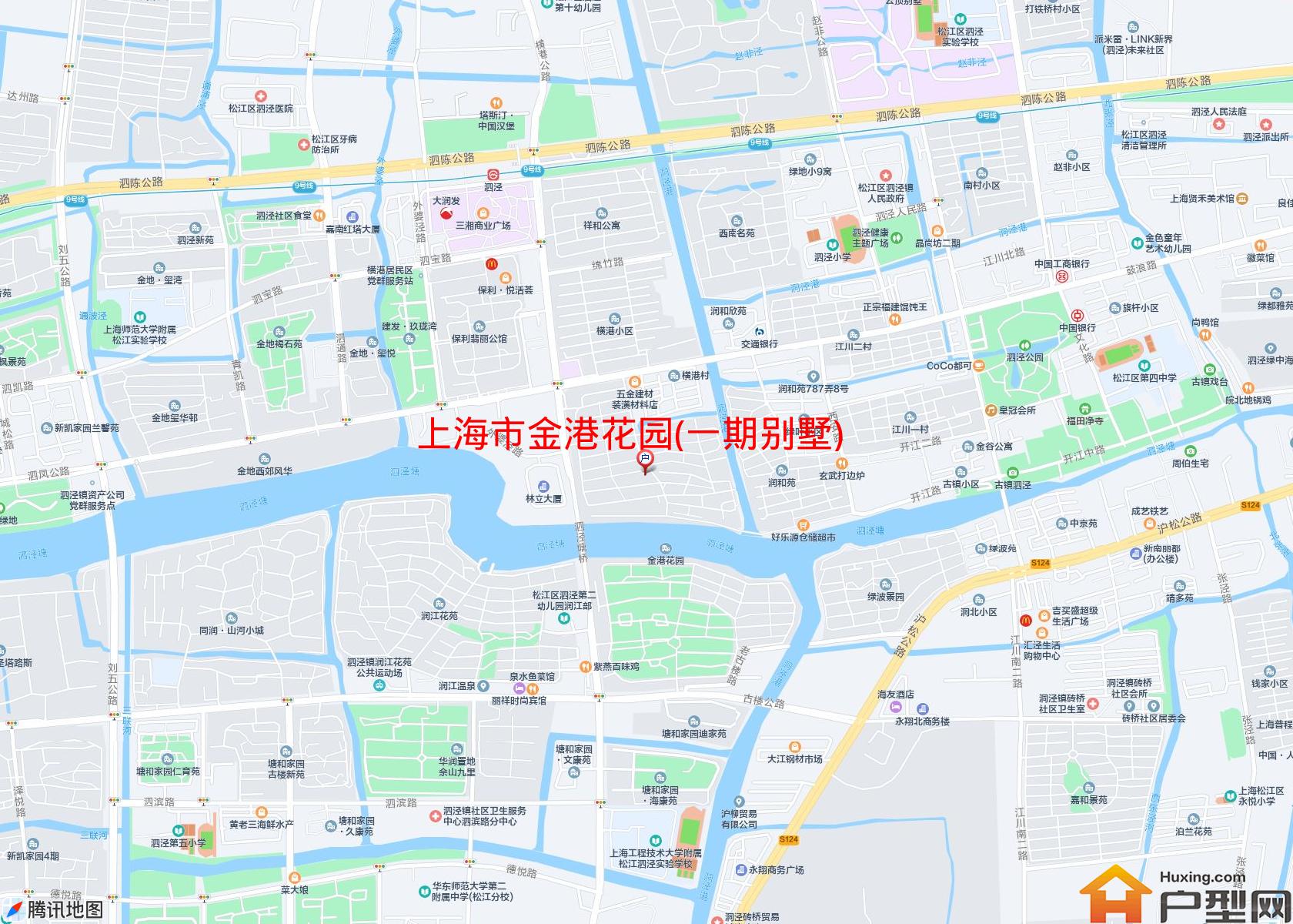 金港花园(一期别墅)小区 - 户型网