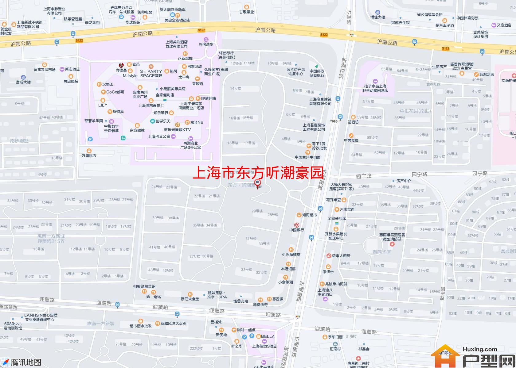 东方听潮豪园小区 - 户型网