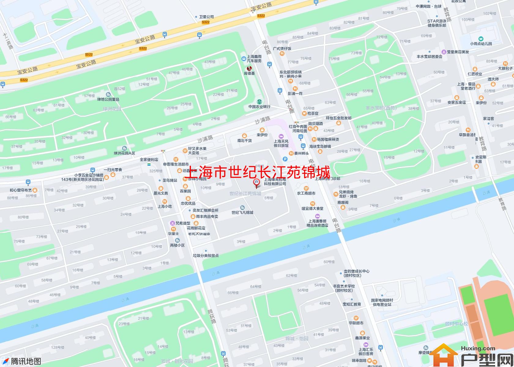 世纪长江苑锦城小区 - 户型网