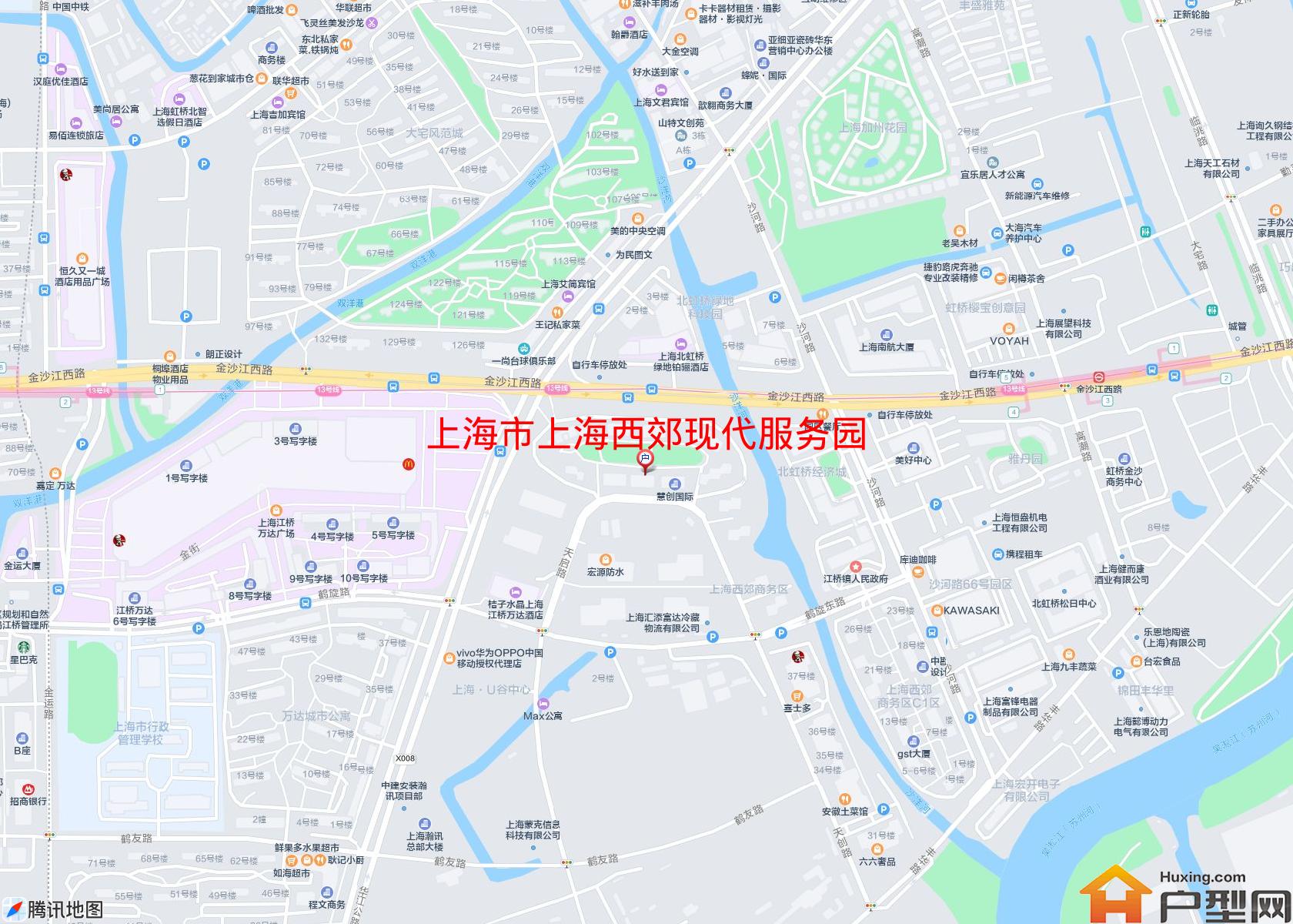 上海西郊现代服务园小区 - 户型网