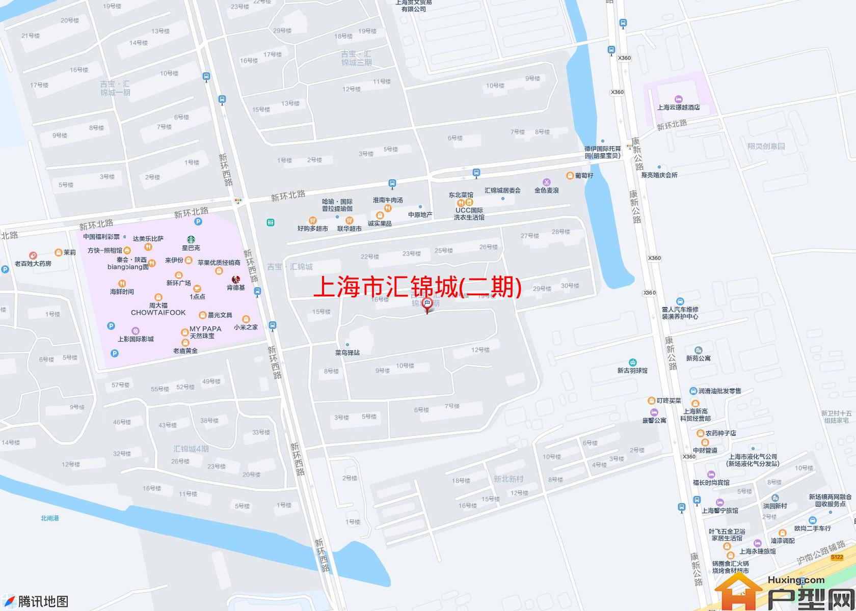 汇锦城(二期)小区 - 户型网