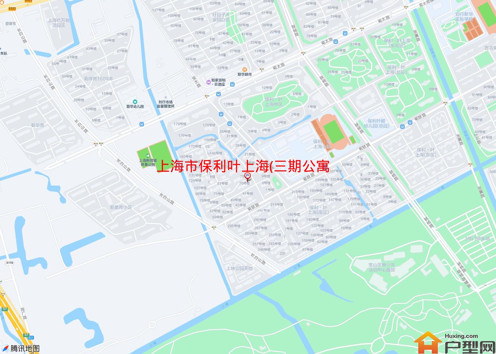 保利叶上海(三期公寓)小区 - 户型网