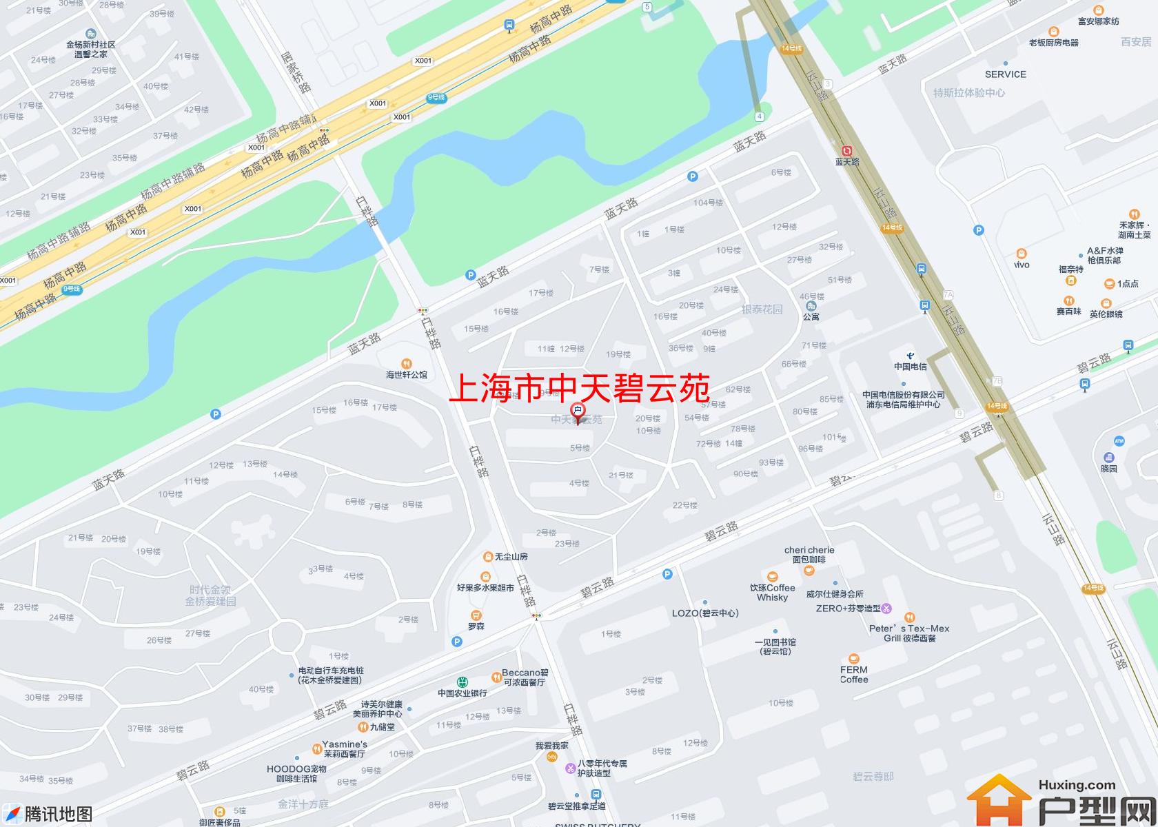 中天碧云苑小区 - 户型网 中天碧云苑小区 - 户型网