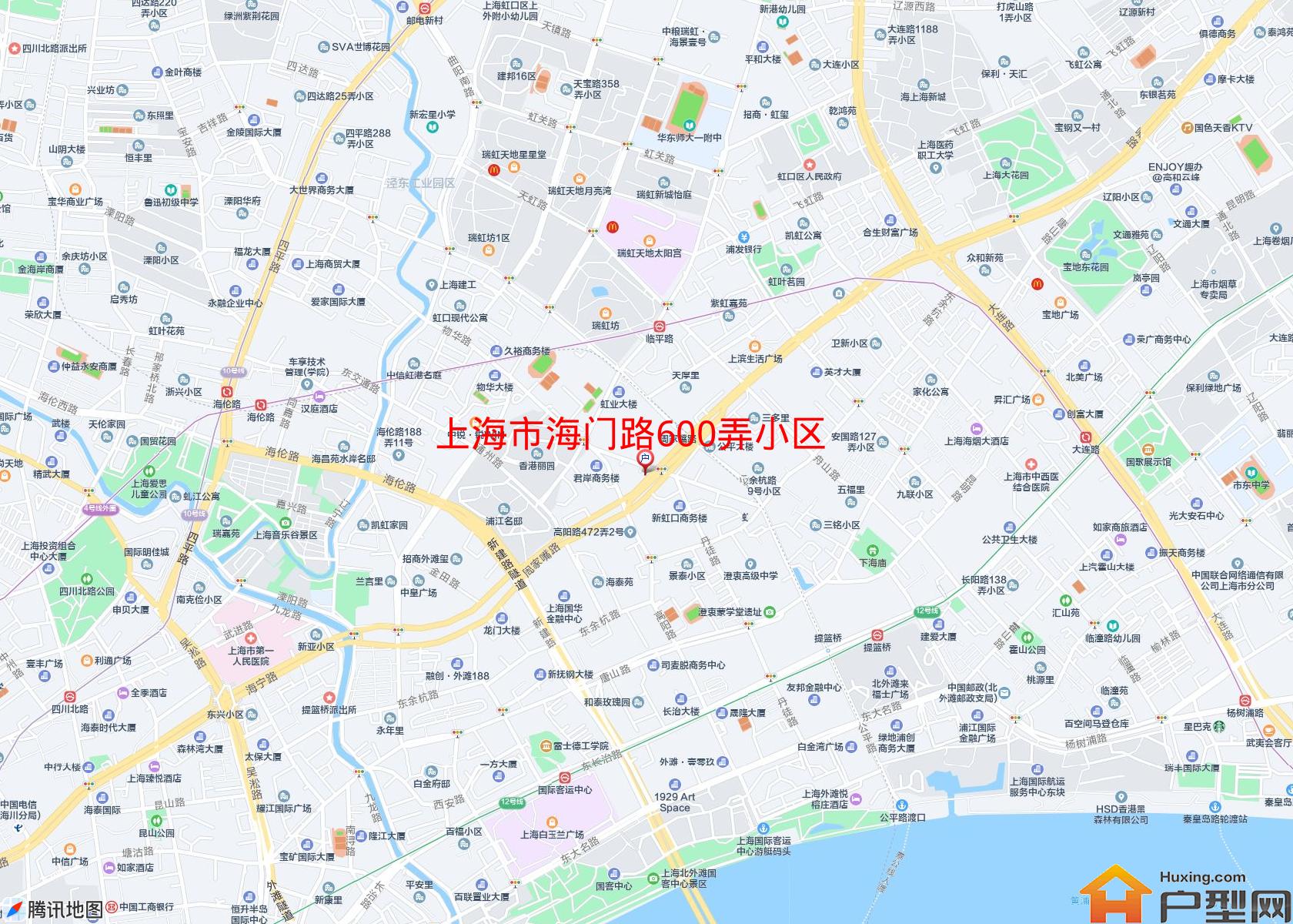 海门路600弄小区小区 - 户型网