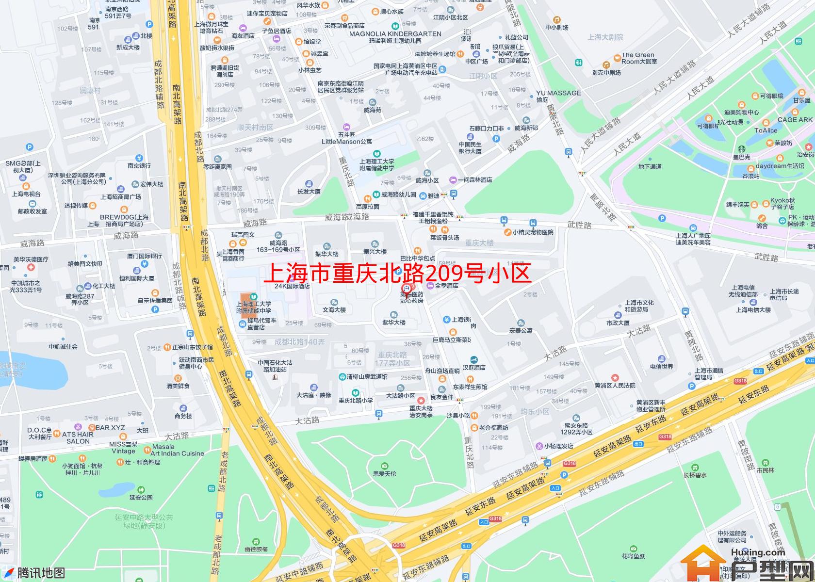 重庆北路209号小区小区 - 户型网