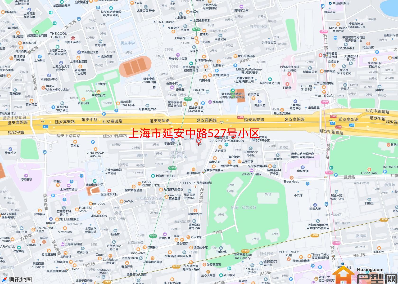 延安中路527号小区小区 - 户型网