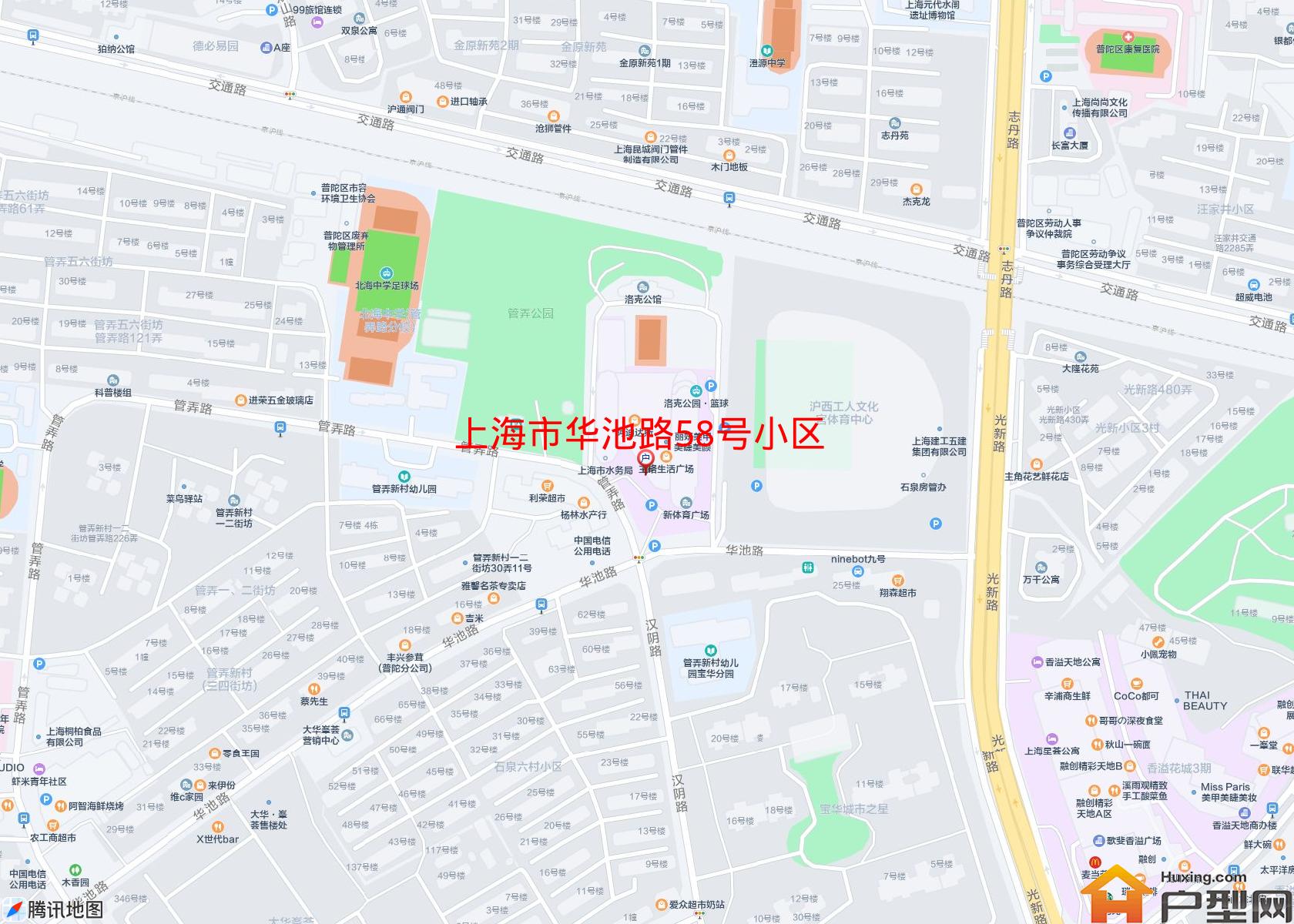 华池路58号小区小区 - 户型网