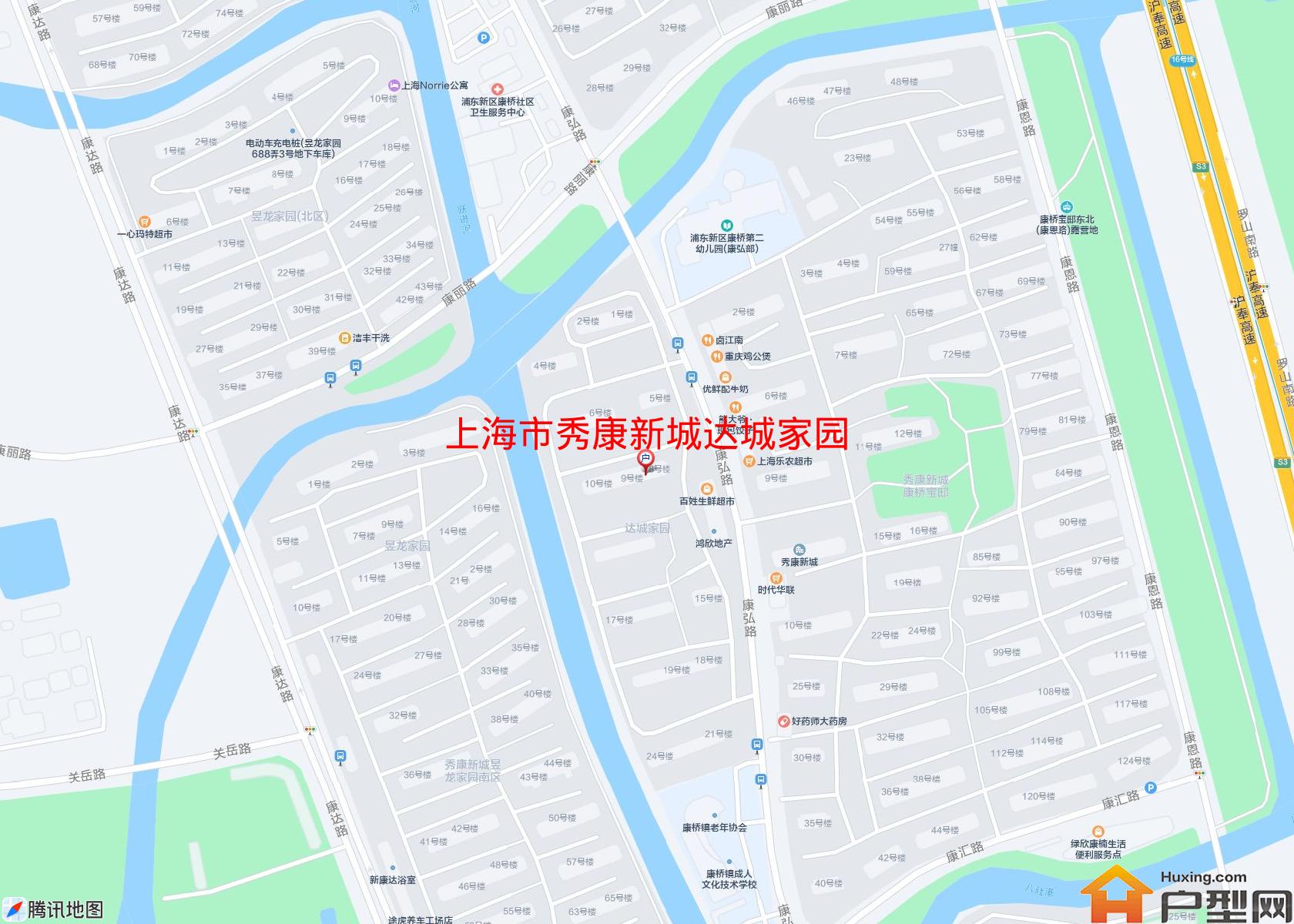 秀康新城达城家园小区 - 户型网