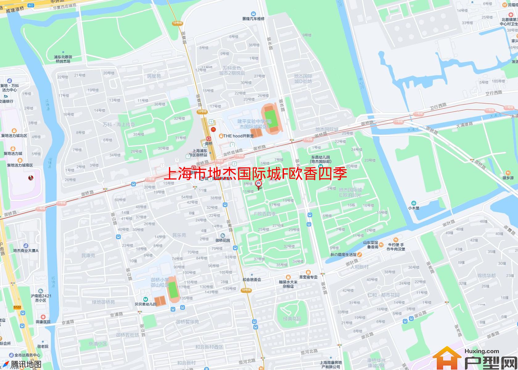 地杰国际城F欧香四季小区 - 户型网