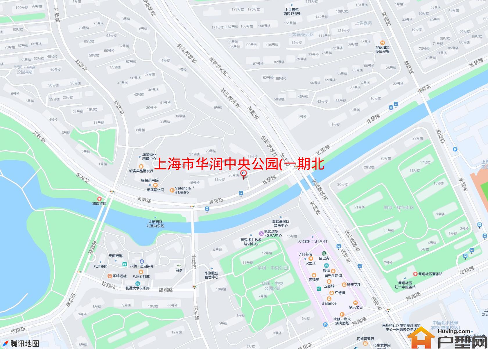 华润中央公园(一期北区别墅)小区 - 户型网
