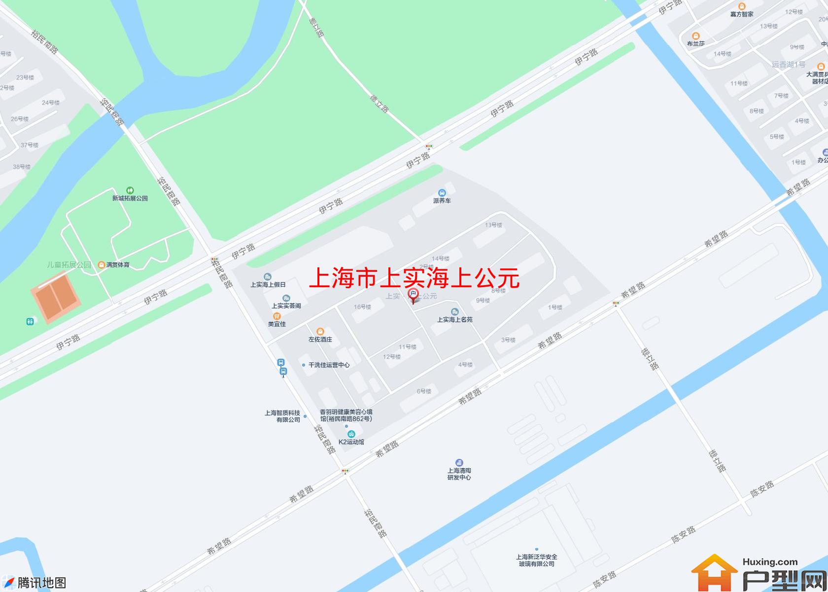 上实海上公元小区 - 户型网