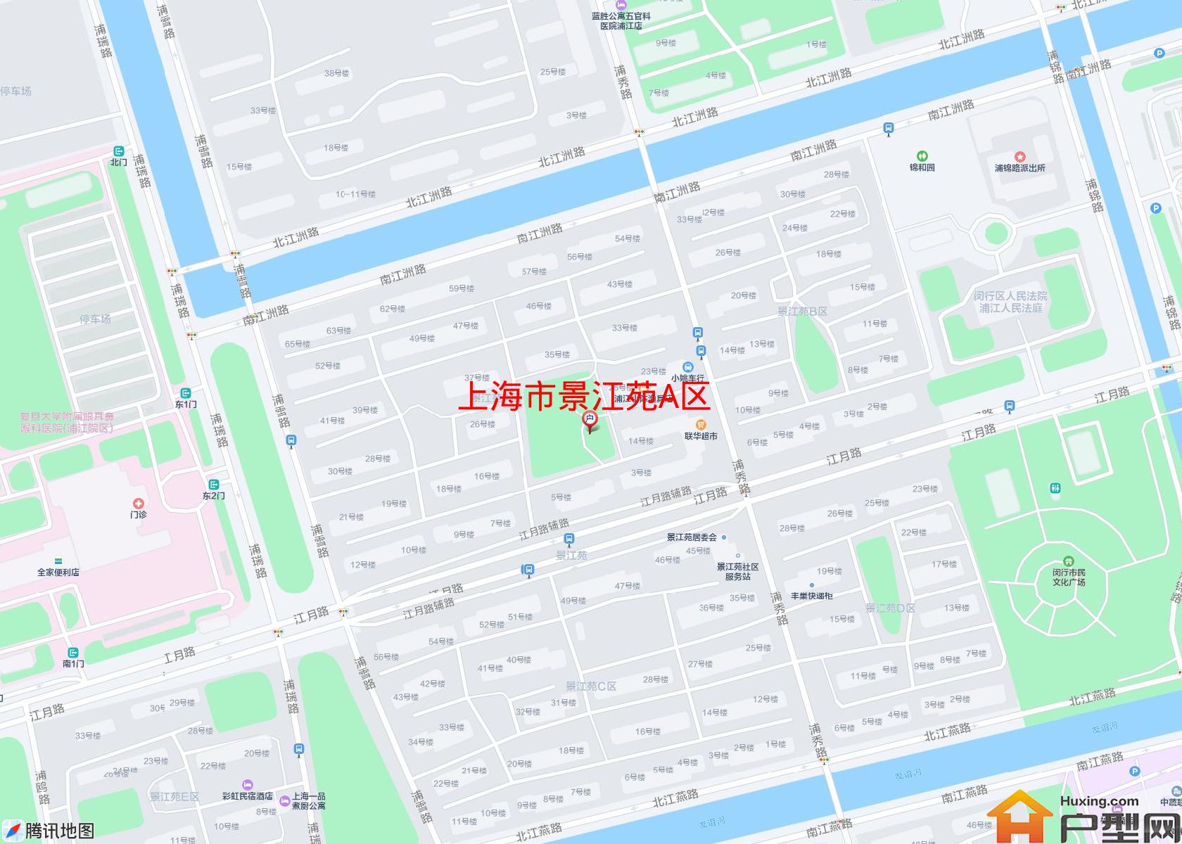 景江苑A区小区 - 户型网 景江苑A区小区 - 户型网