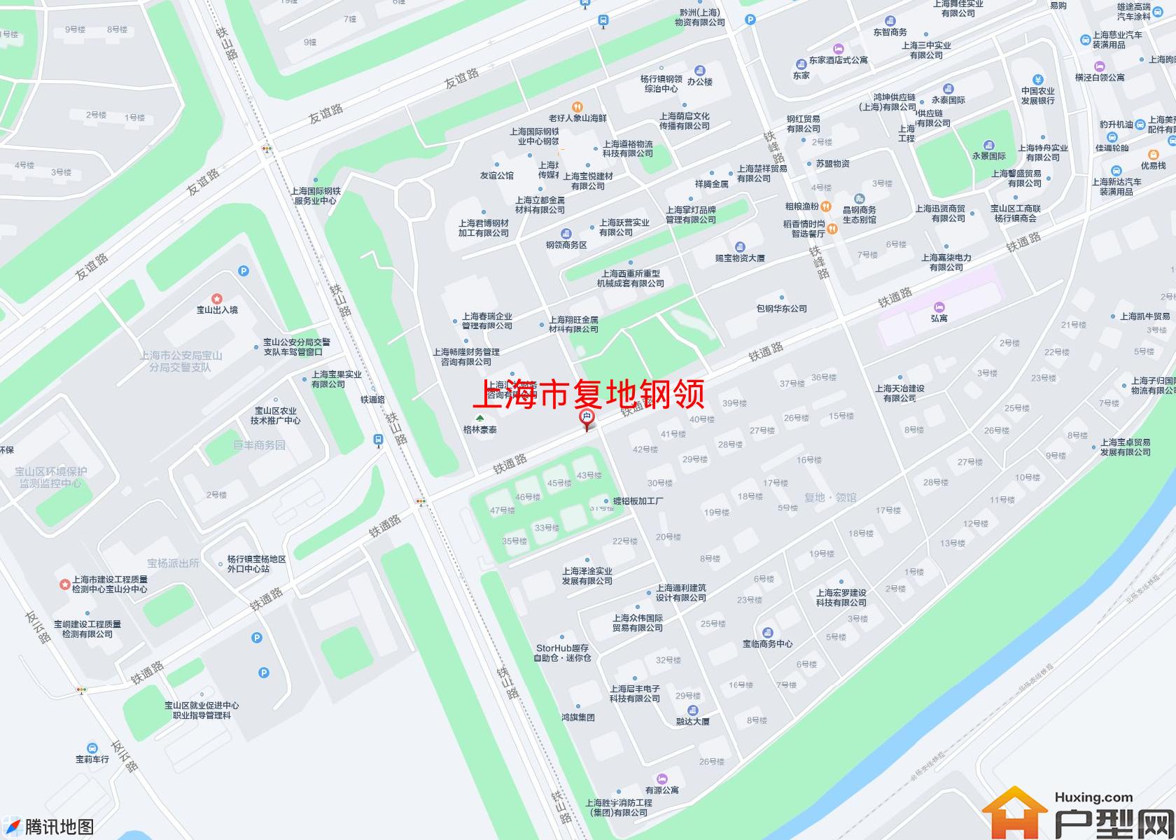 复地钢领小区 - 户型网