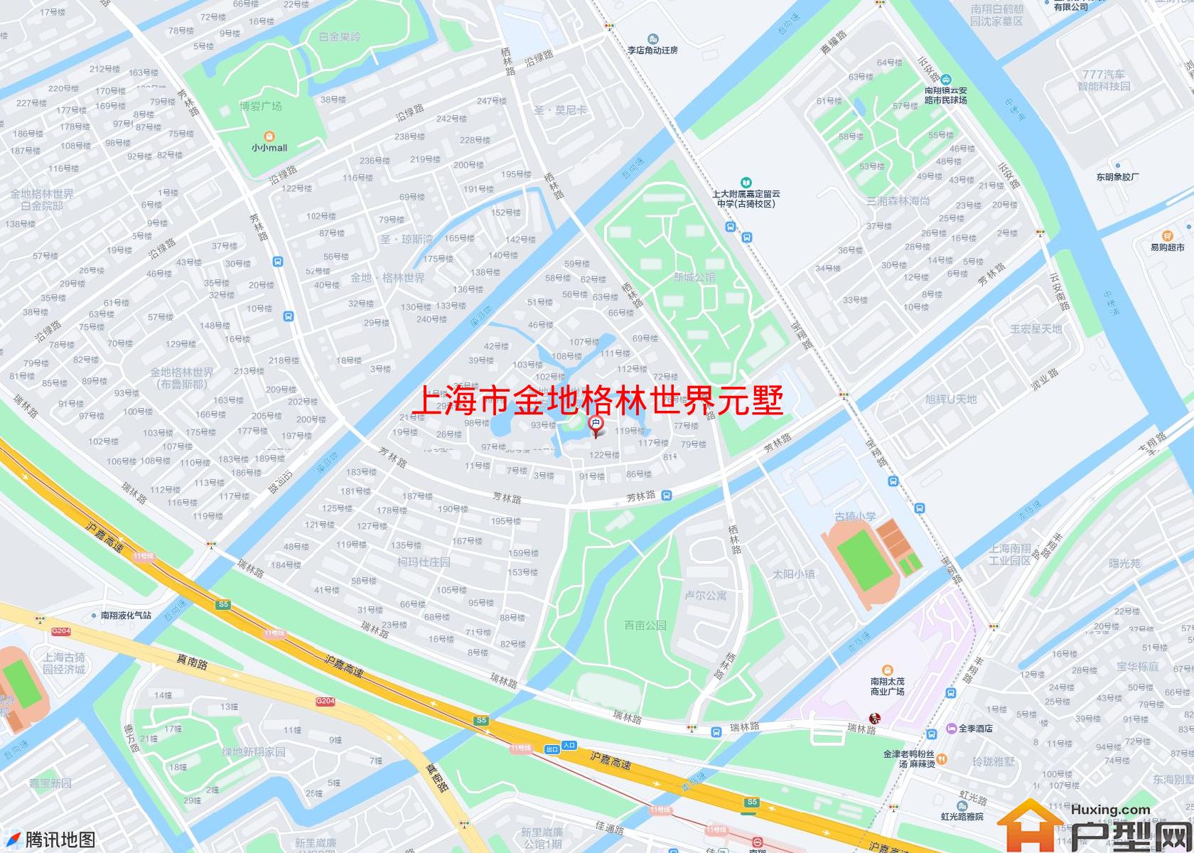 金地格林世界元墅小区 - 户型网