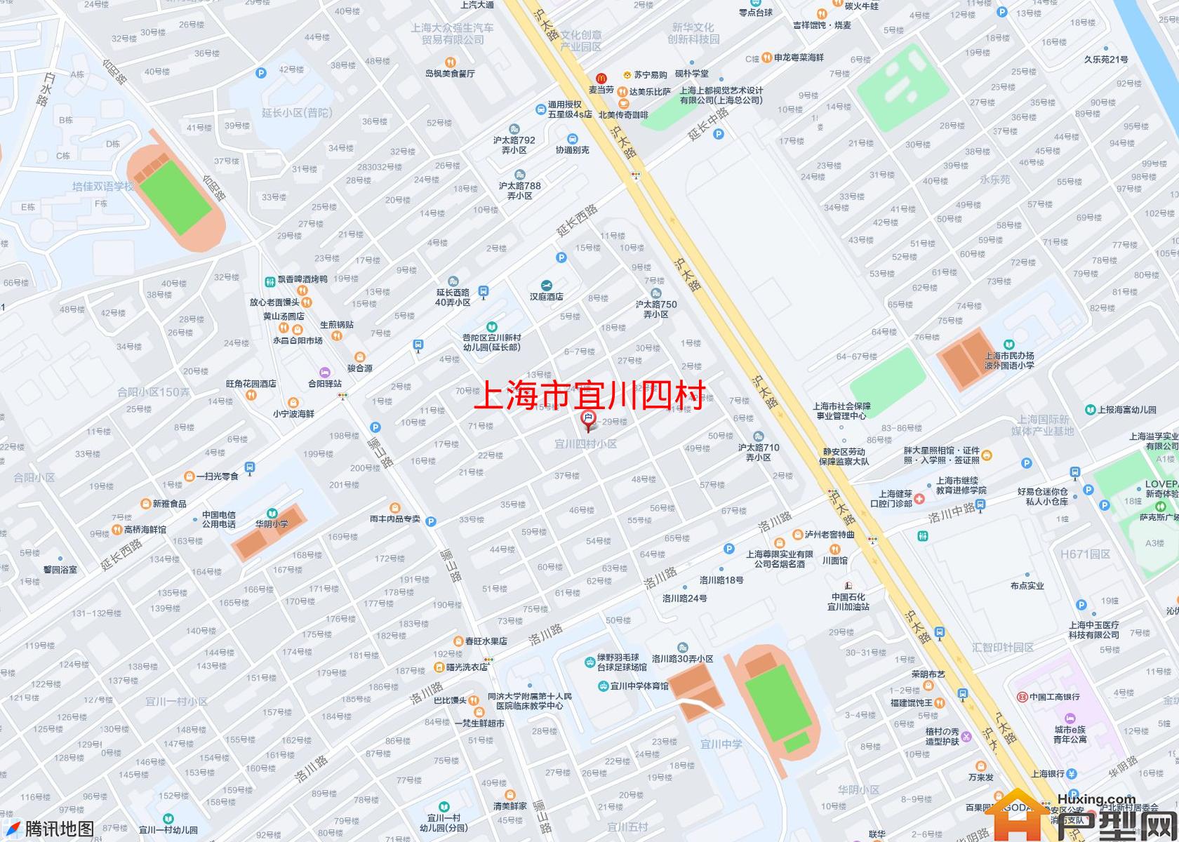 宜川四村小区 - 户型网 宜川四村小区 - 户型网