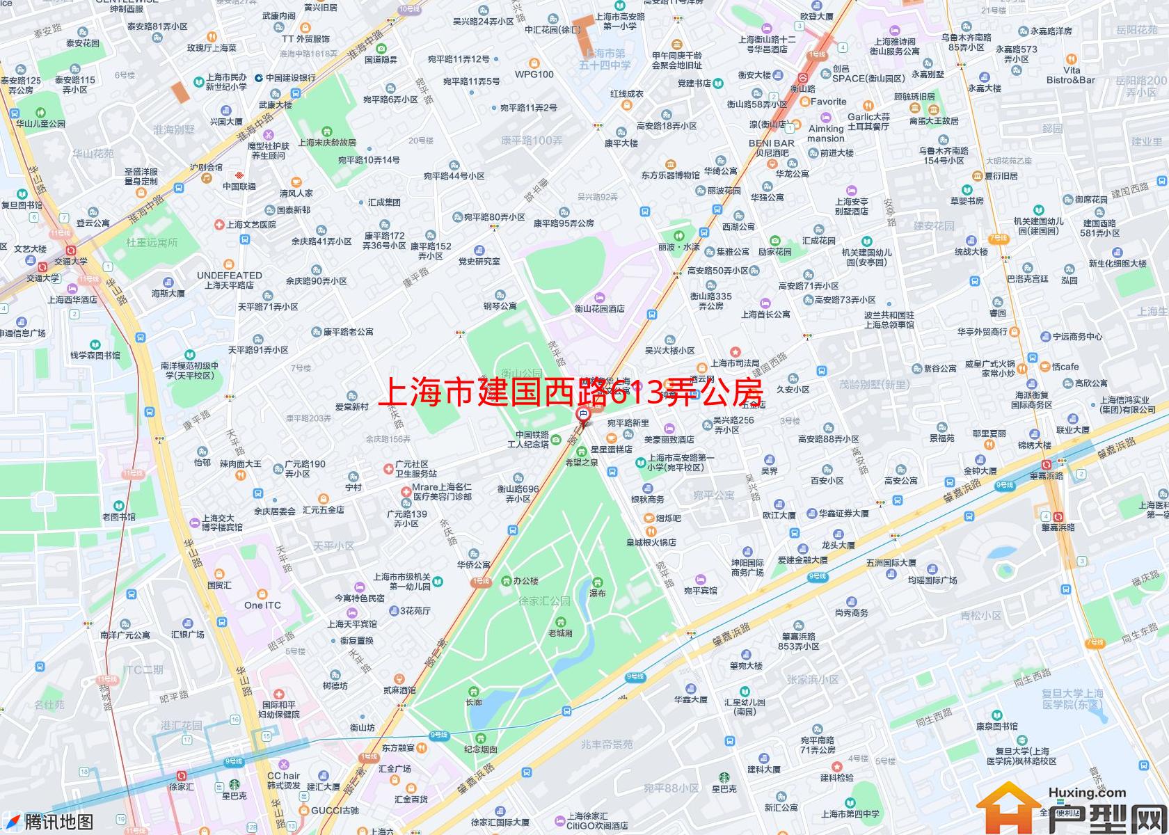 建国西路613弄公房小区 - 户型网