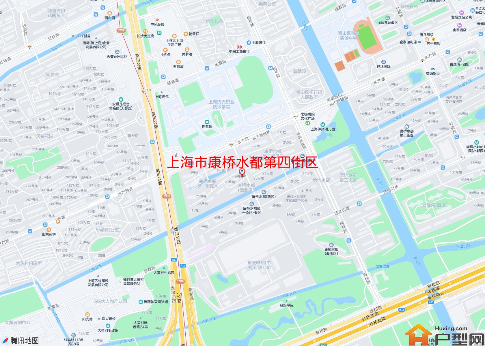 康桥水都第四街区小区 - 户型网