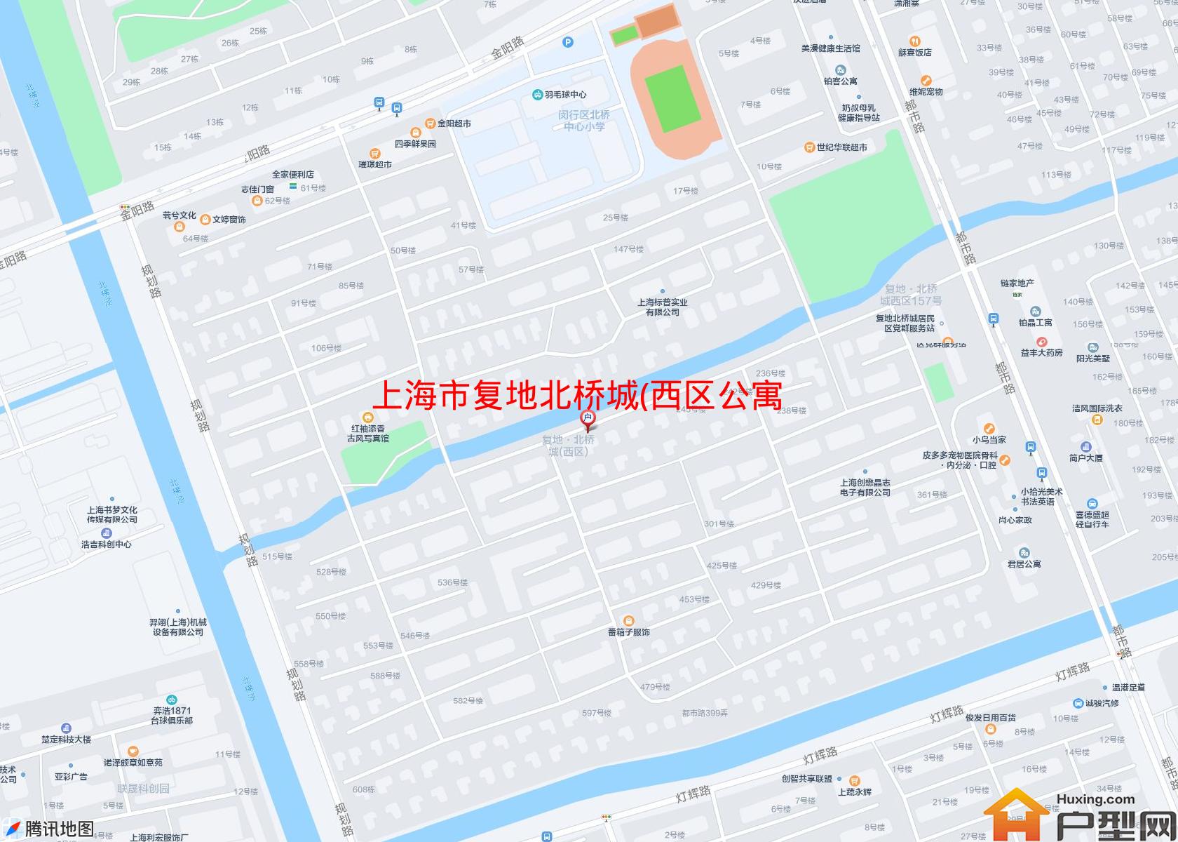 复地北桥城(西区公寓)小区 - 户型网