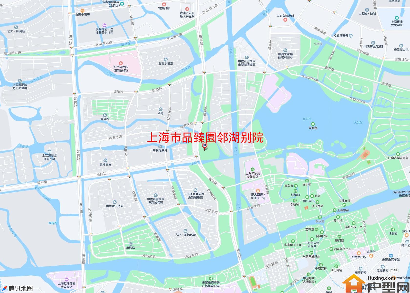 品臻園邻湖别院小区 - 户型网