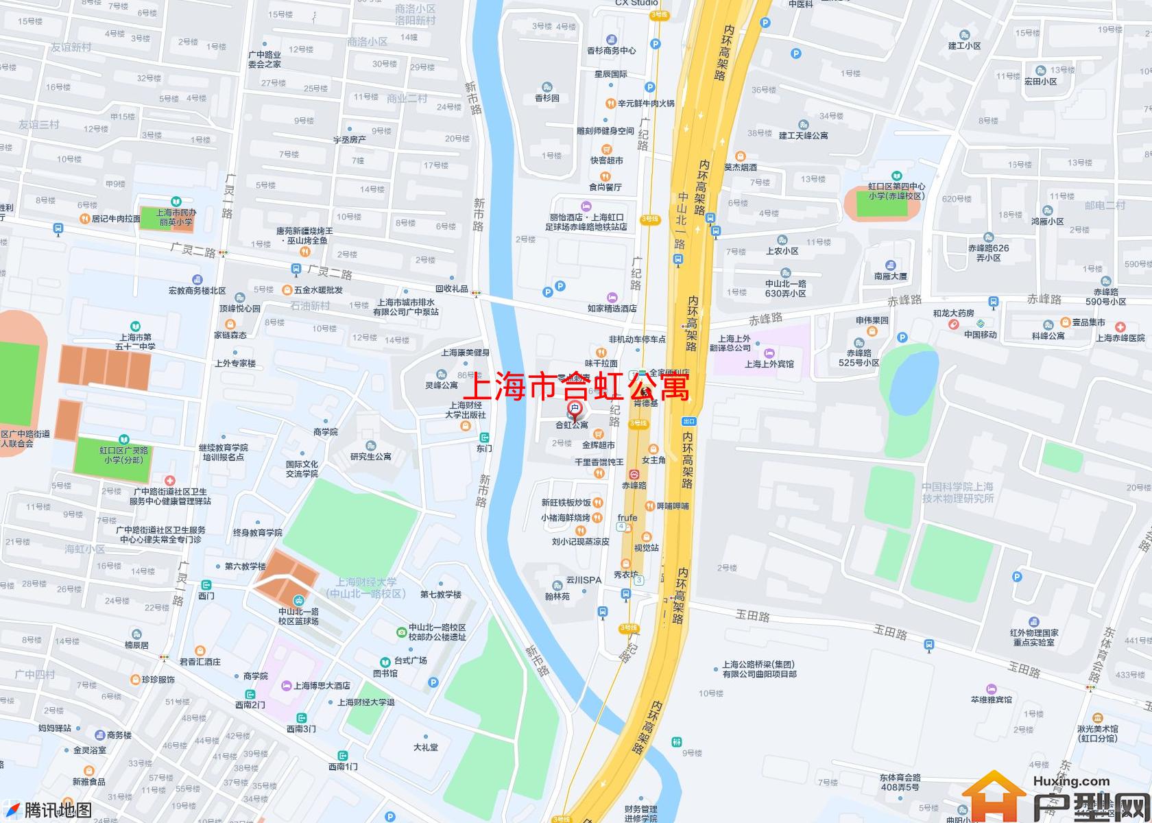 合虹公寓小区 - 户型网