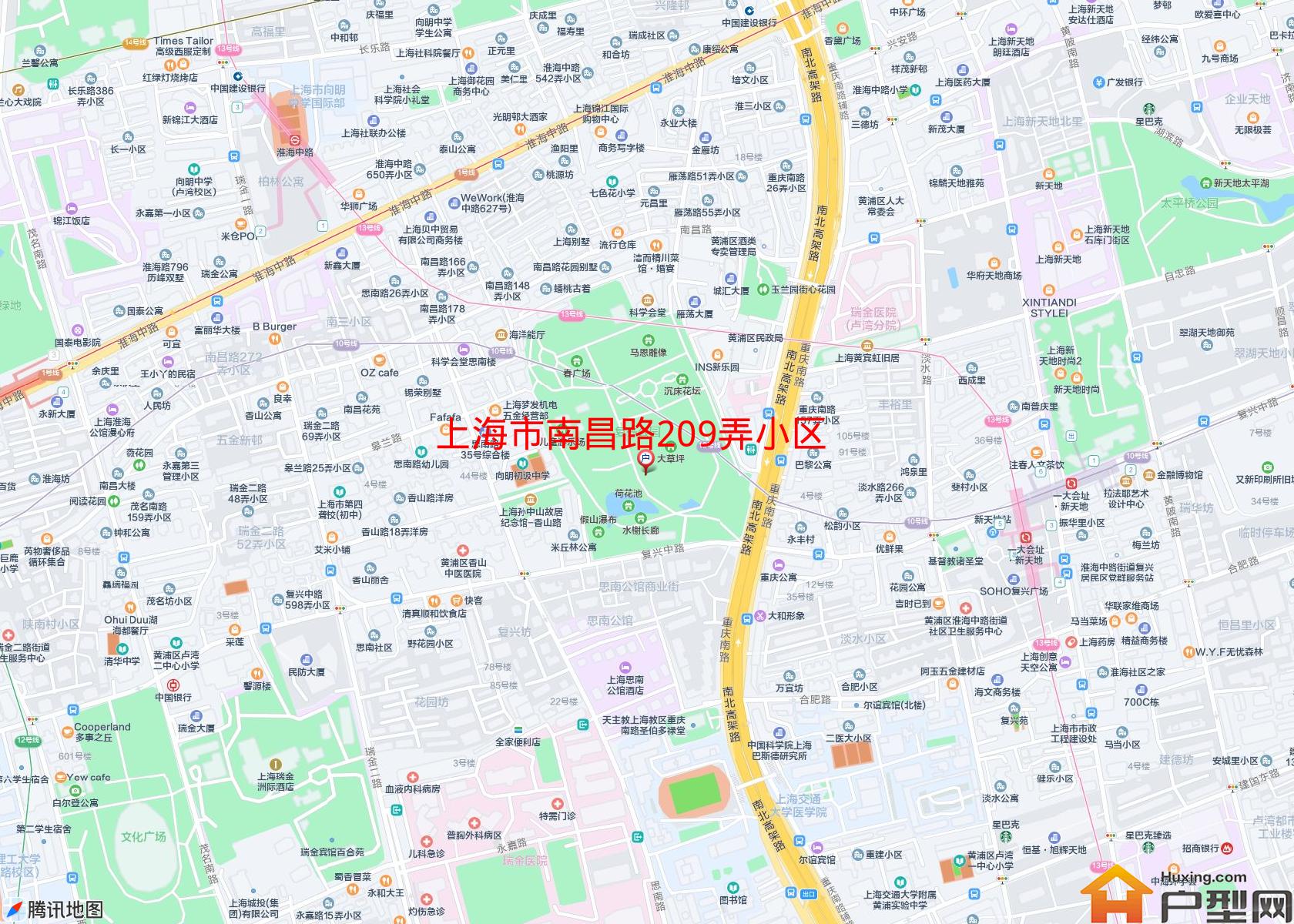 南昌路209弄小区小区 - 户型网