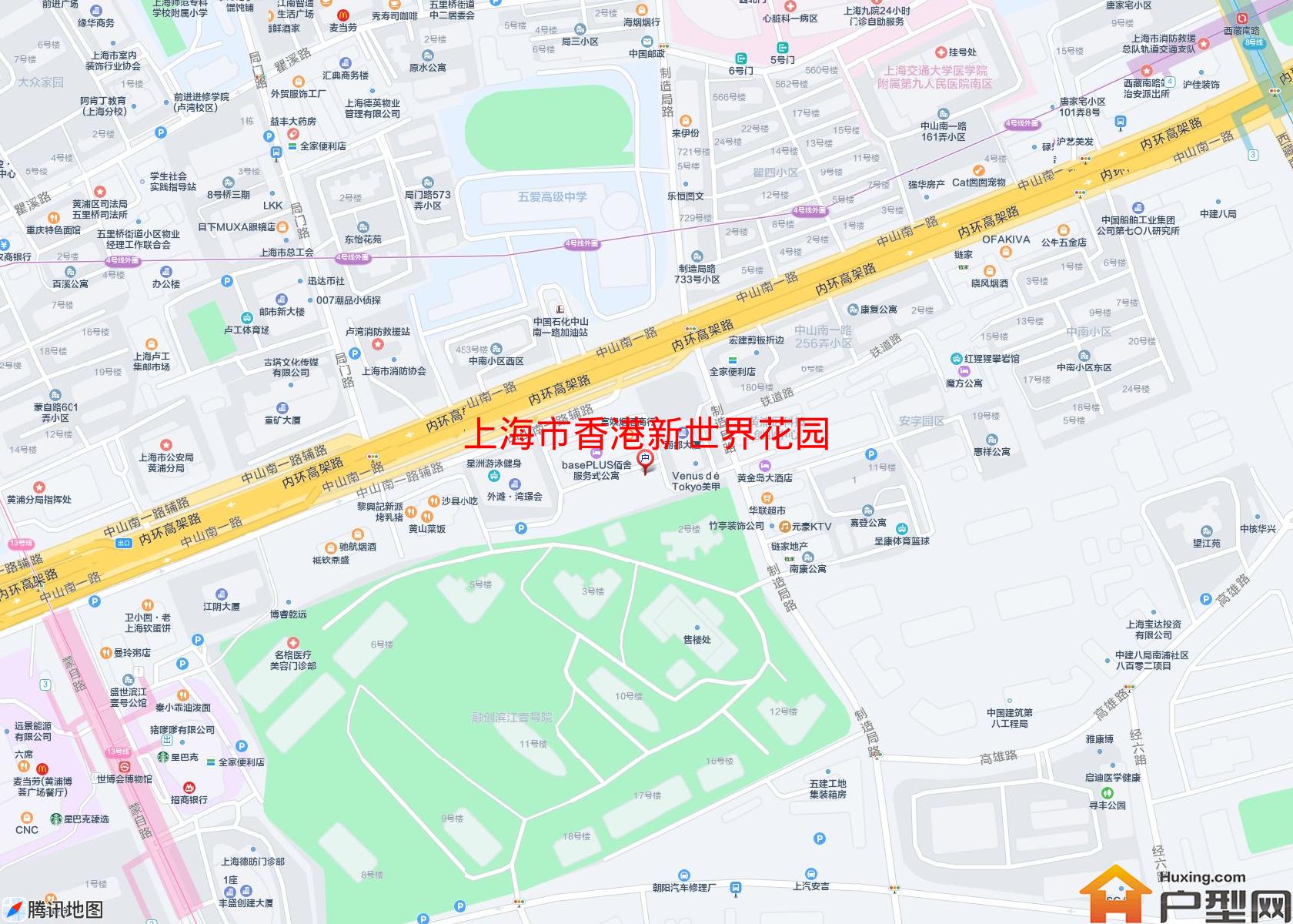 香港新世界花园小区 - 户型网