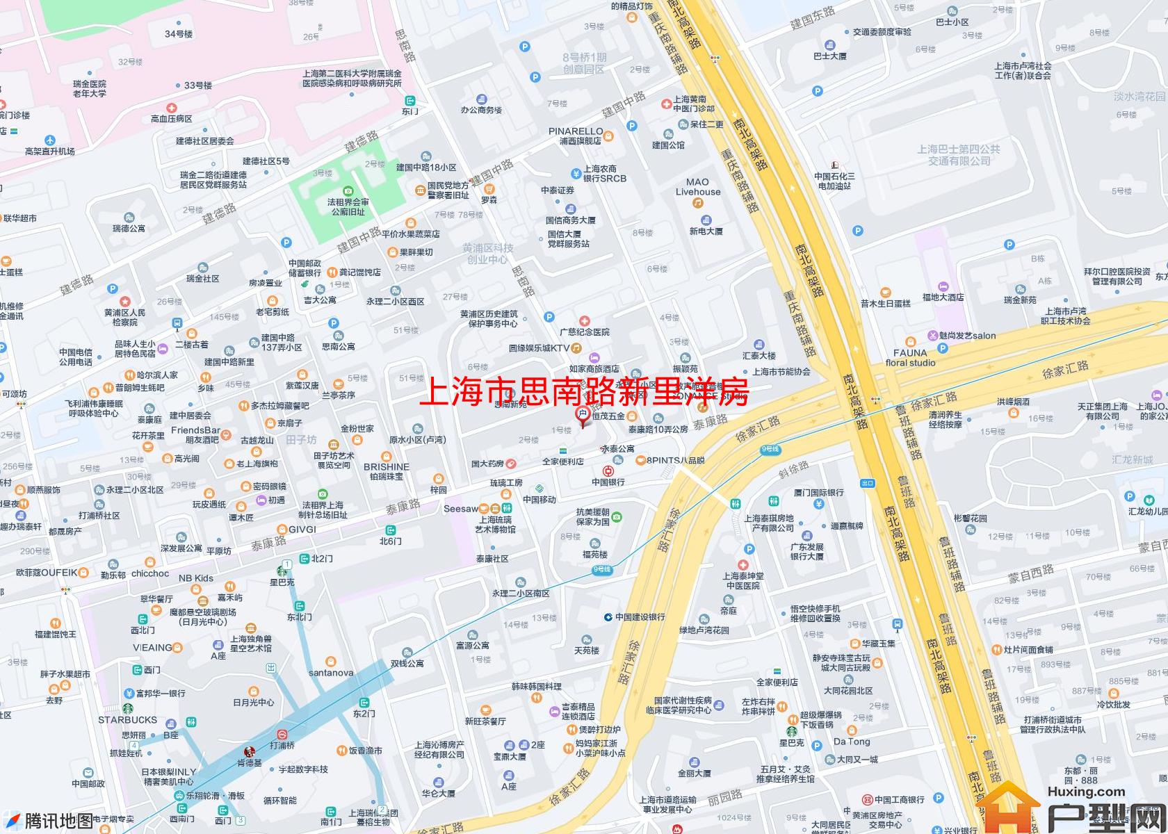 思南路新里洋房小区 - 户型网