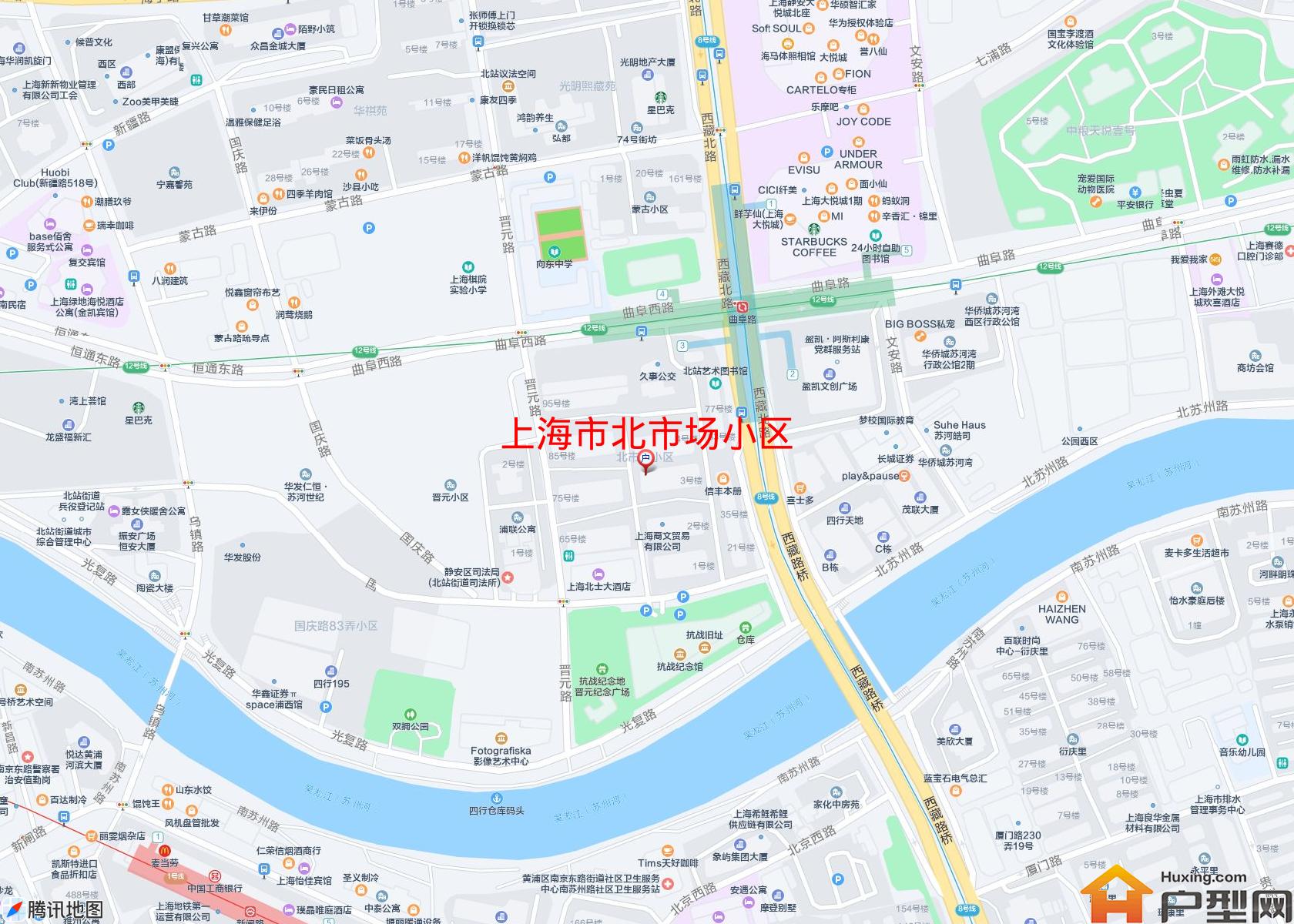 北市场小区小区 - 户型网