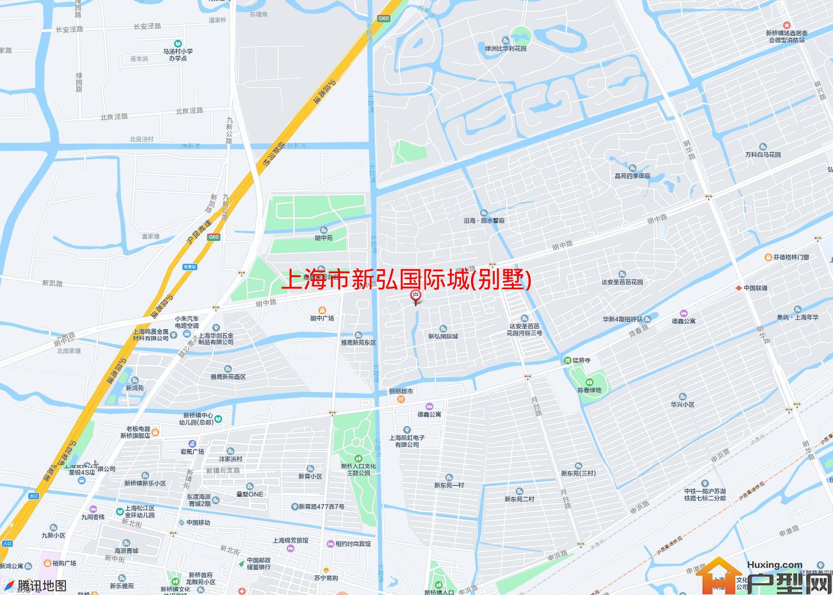 新弘国际城(别墅)小区 - 户型网