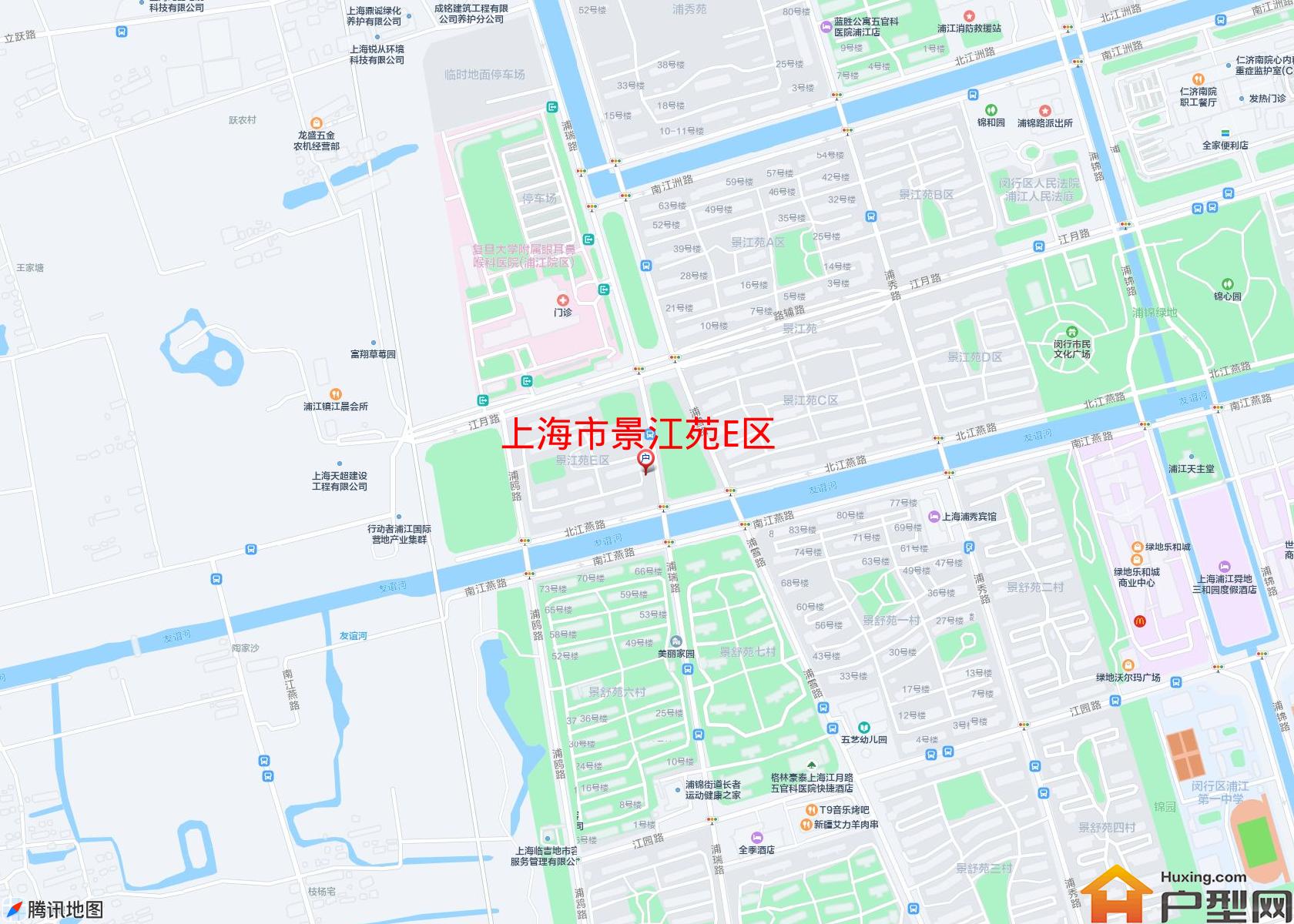 景江苑E区小区 - 户型网