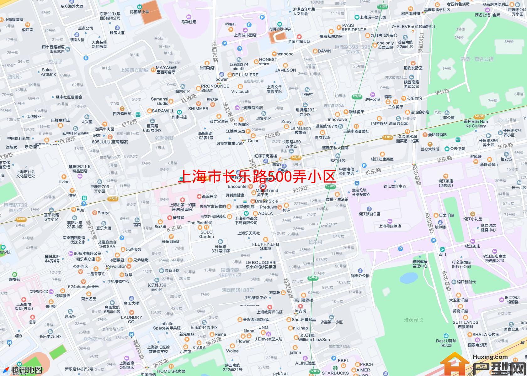 长乐路500弄小区小区 - 户型网