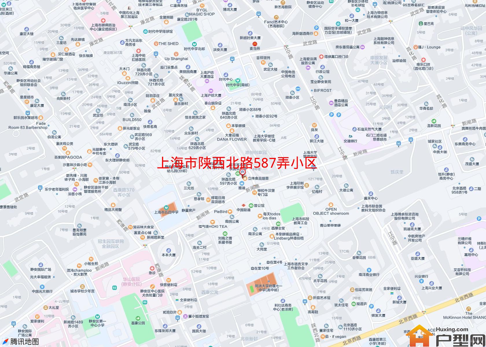 陕西北路587弄小区小区 - 户型网