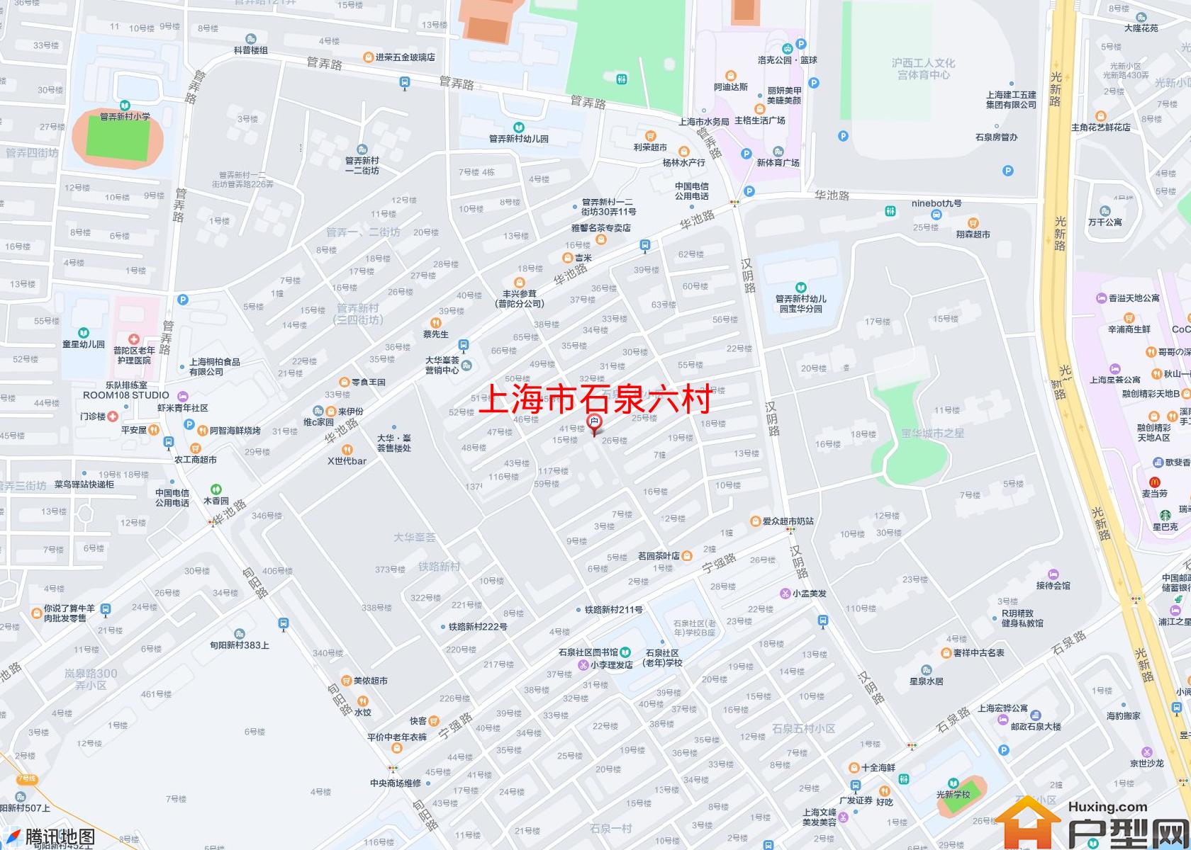 石泉六村小区 - 户型网 石泉六村小区 - 户型网