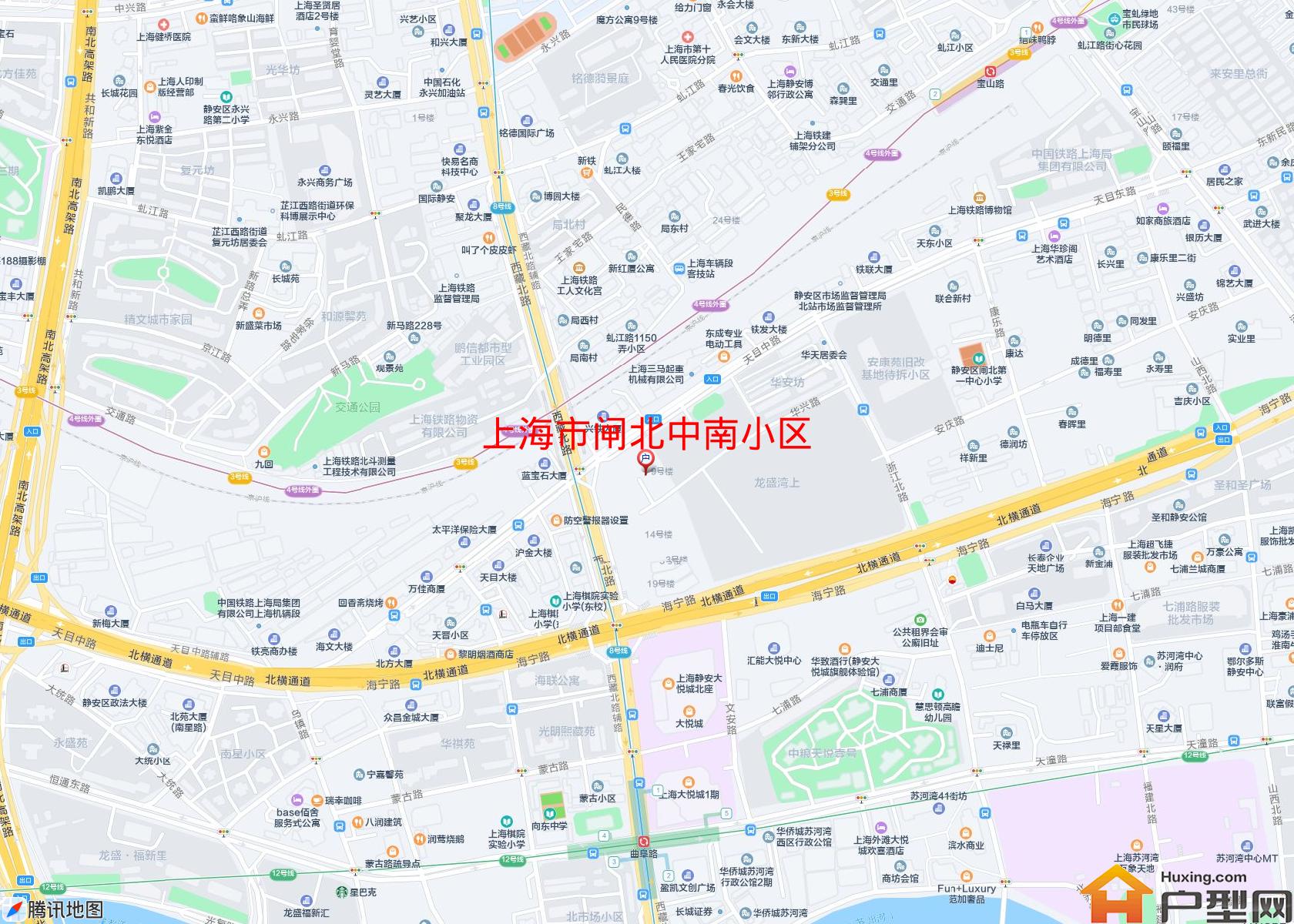 闸北中南小区小区 - 户型网