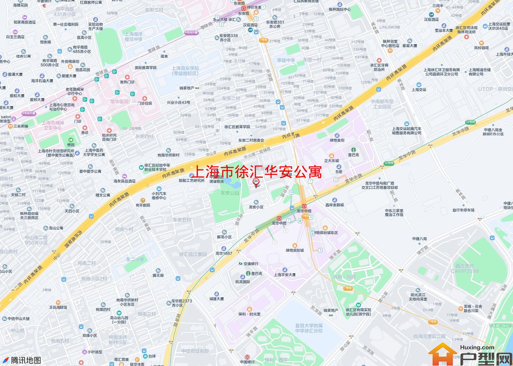 徐汇华安公寓小区 - 户型网