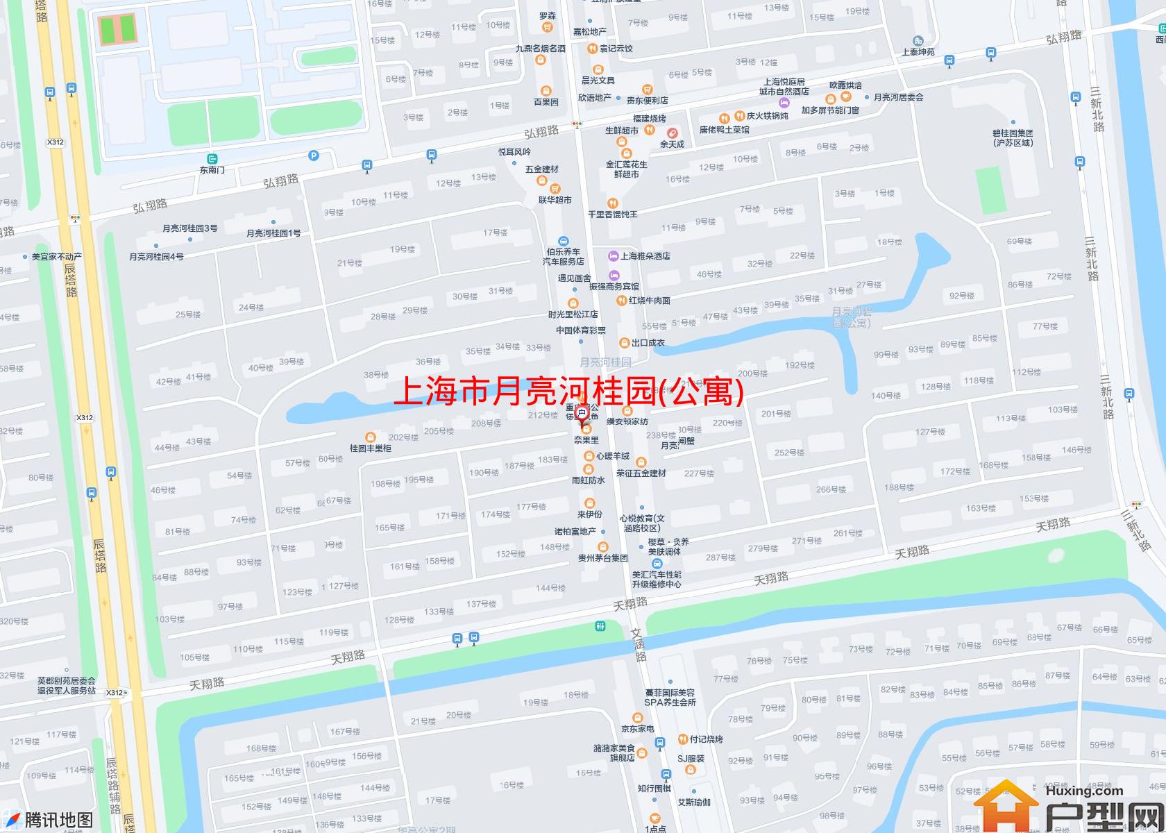 月亮河桂园(公寓)小区 - 户型网