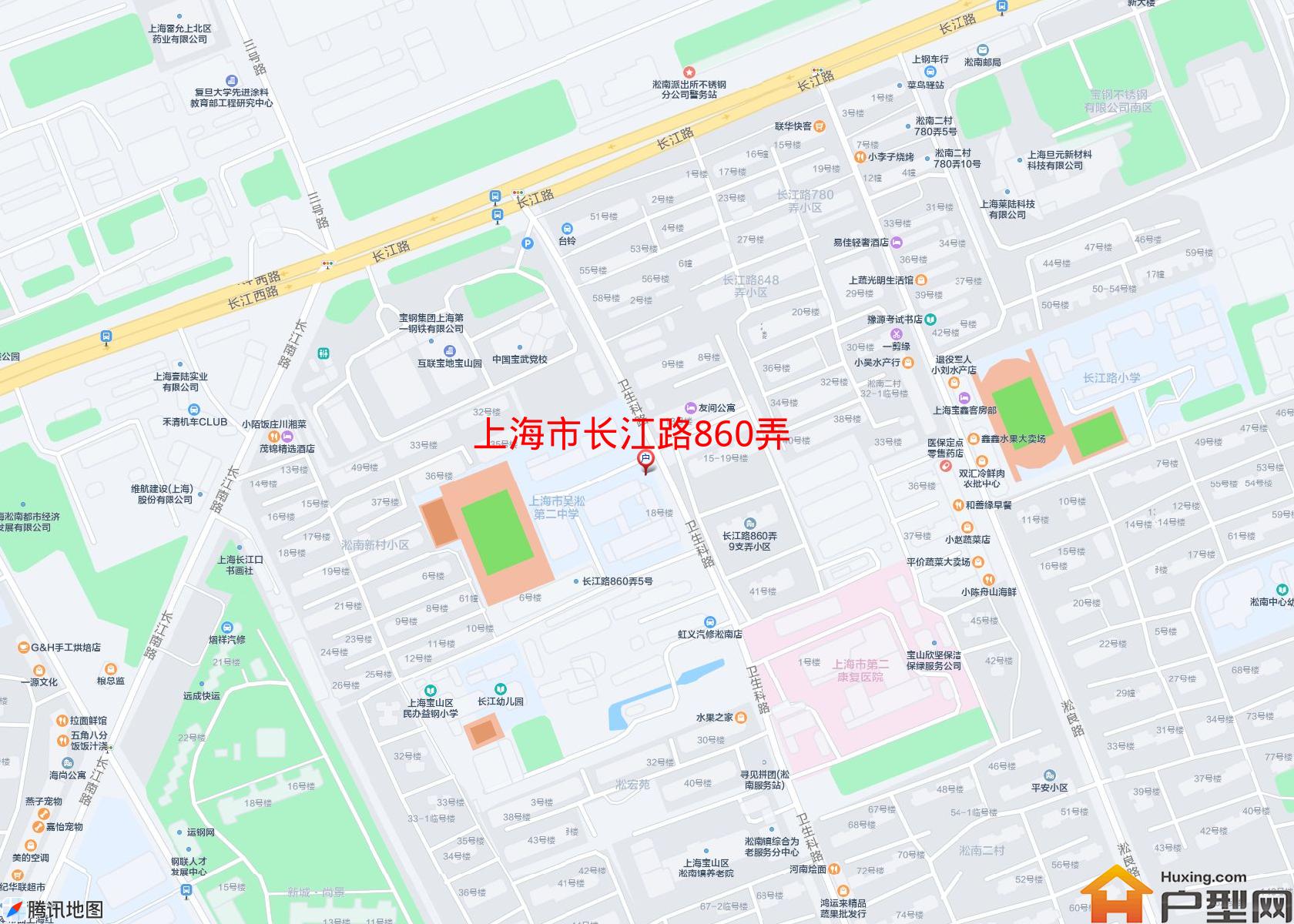 长江路860弄小区 - 户型网