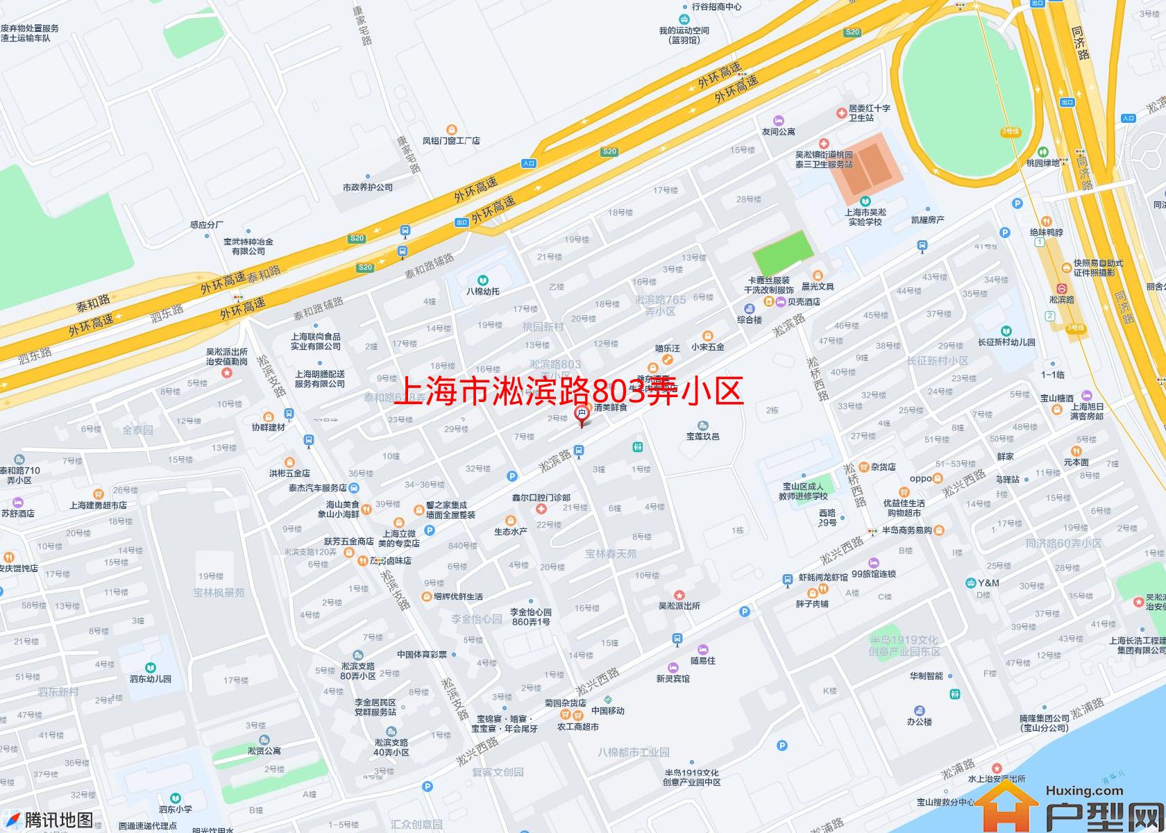 淞滨路803弄小区小区 - 户型网