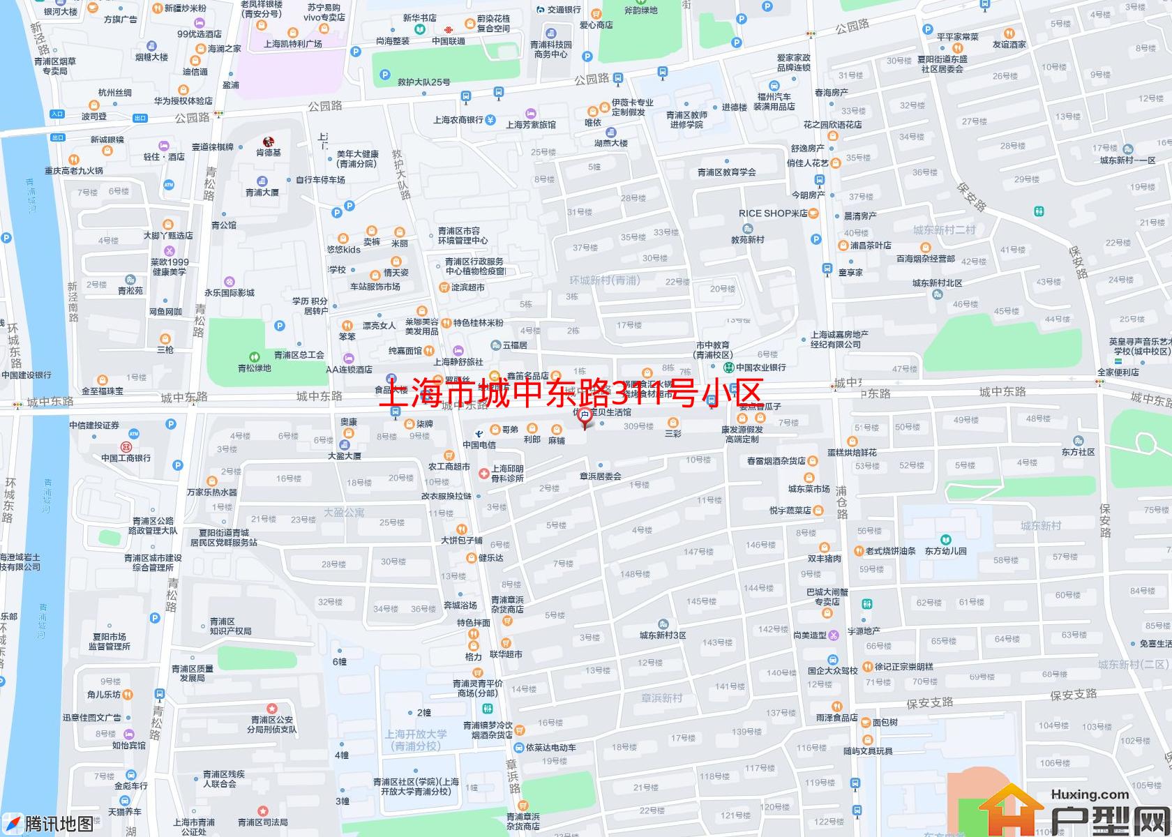 城中东路311号小区小区 - 户型网