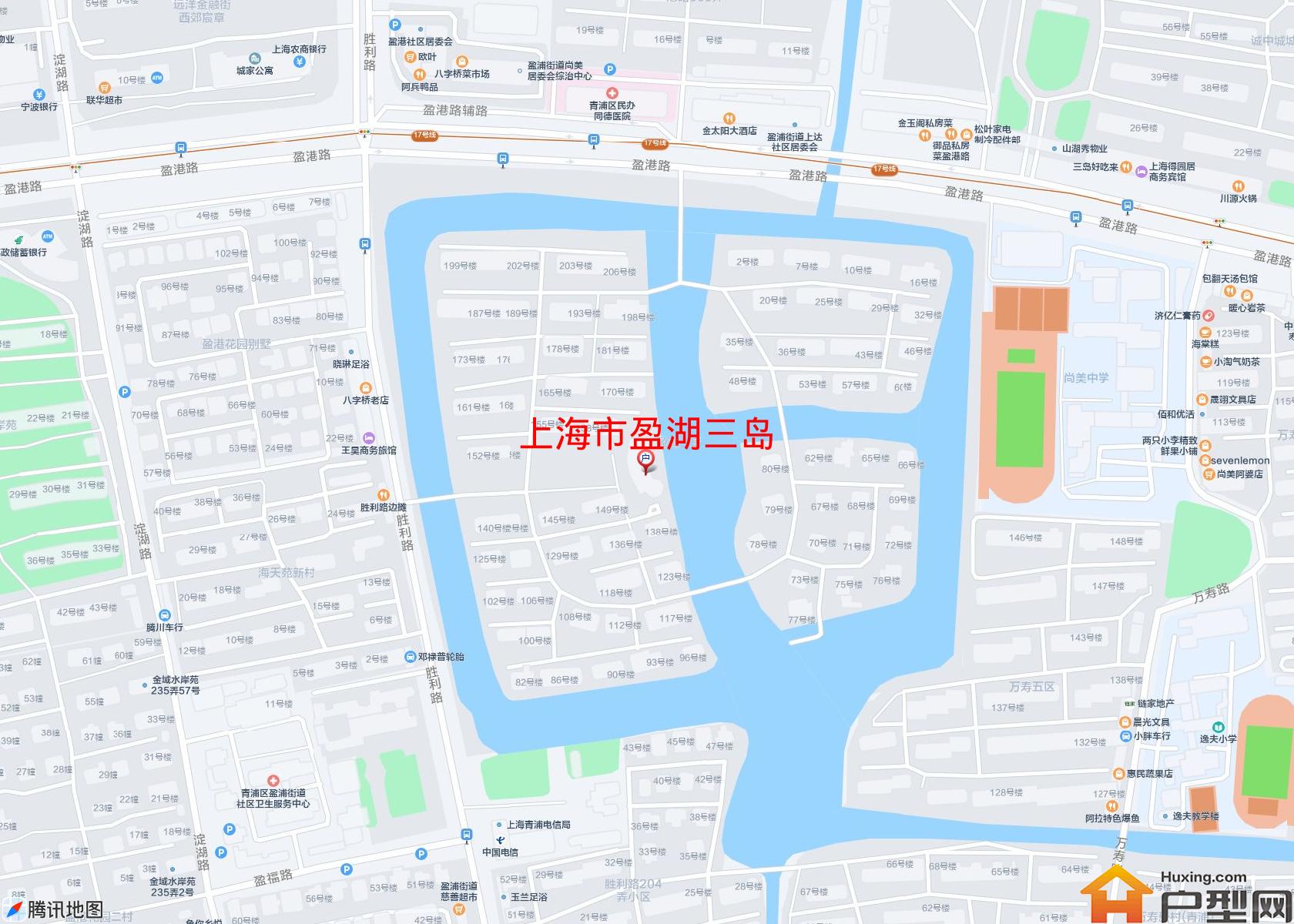 盈湖三岛小区 - 户型网