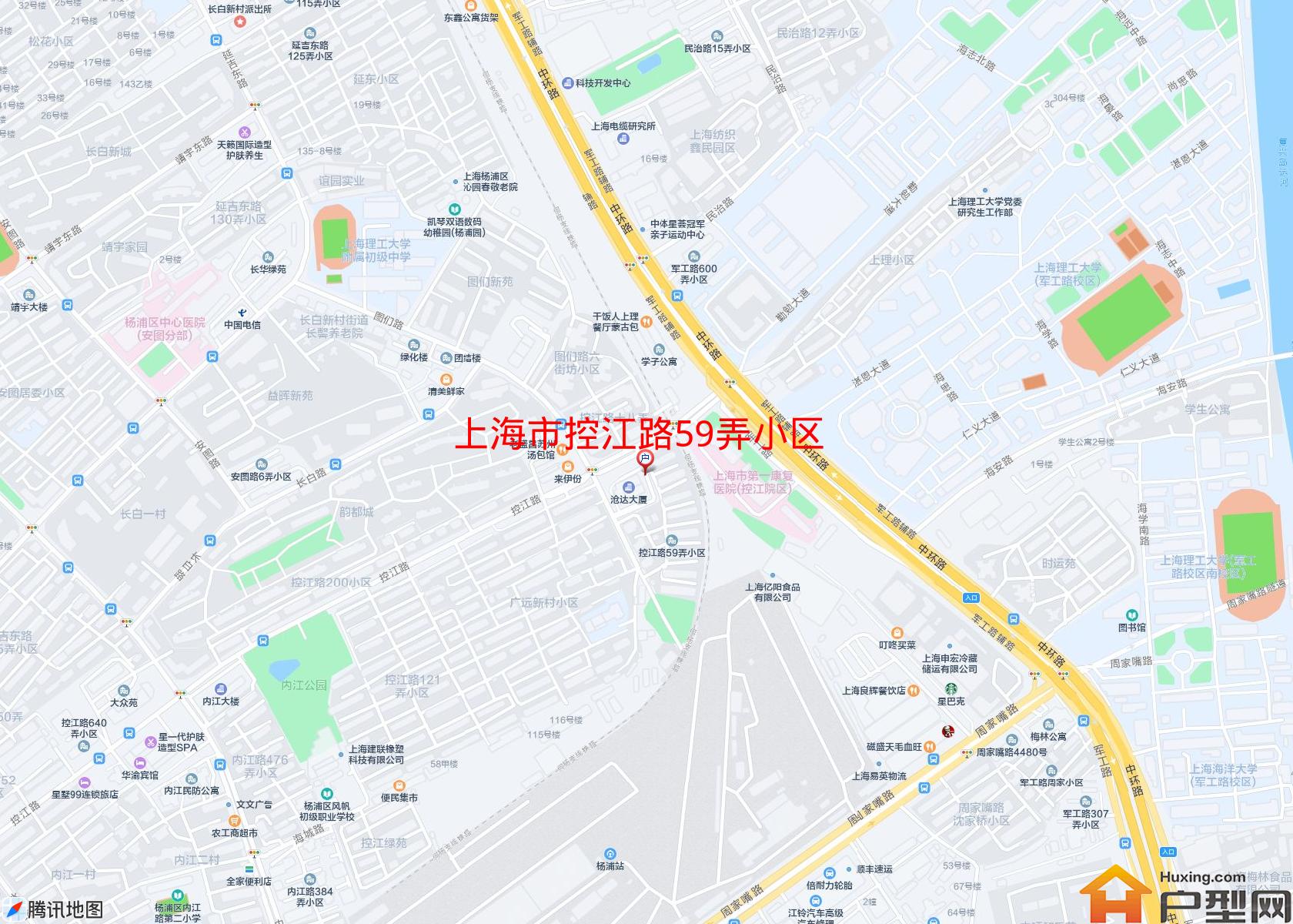 控江路59弄小区小区 - 户型网