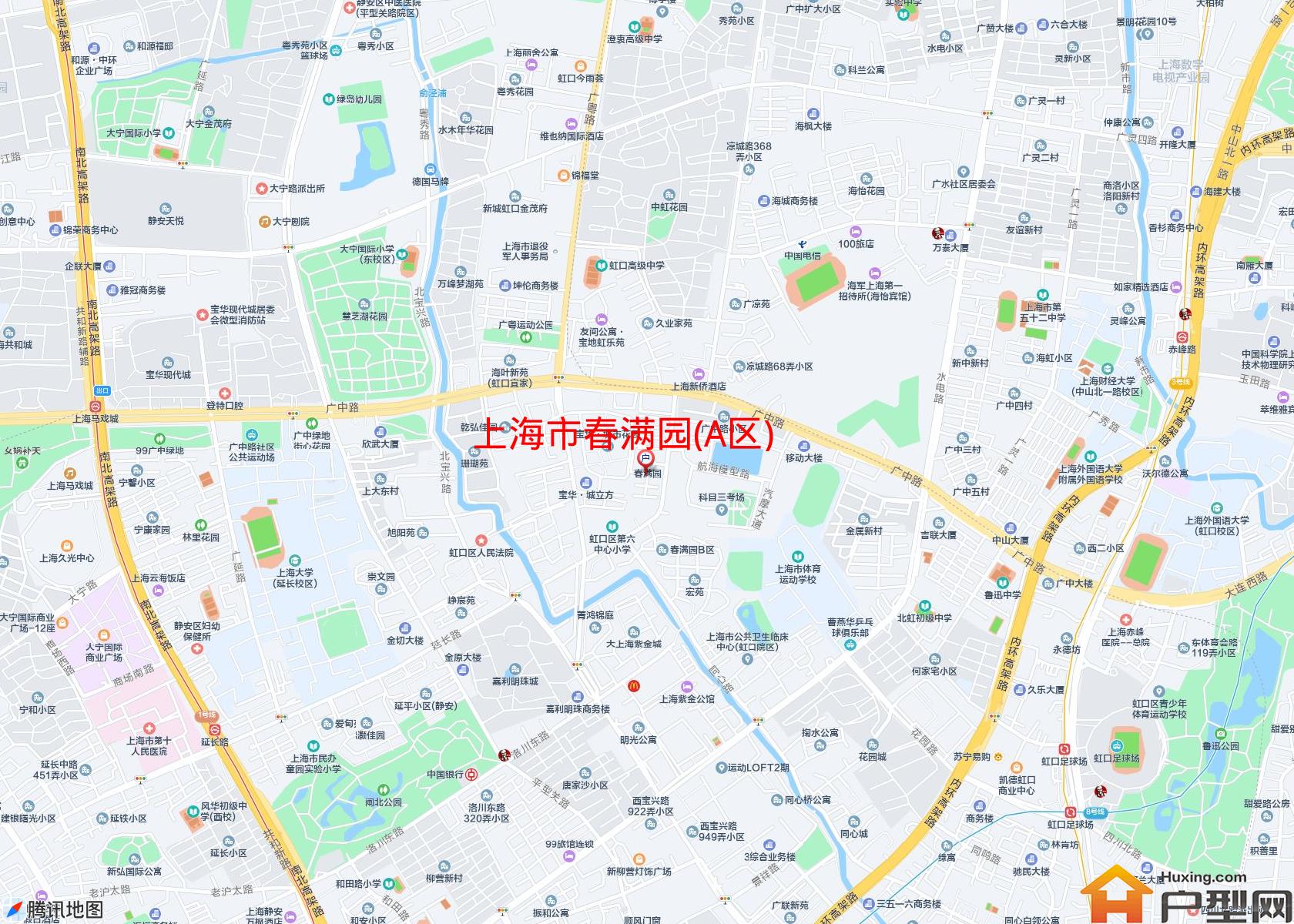 春满园(A区)小区 - 户型网